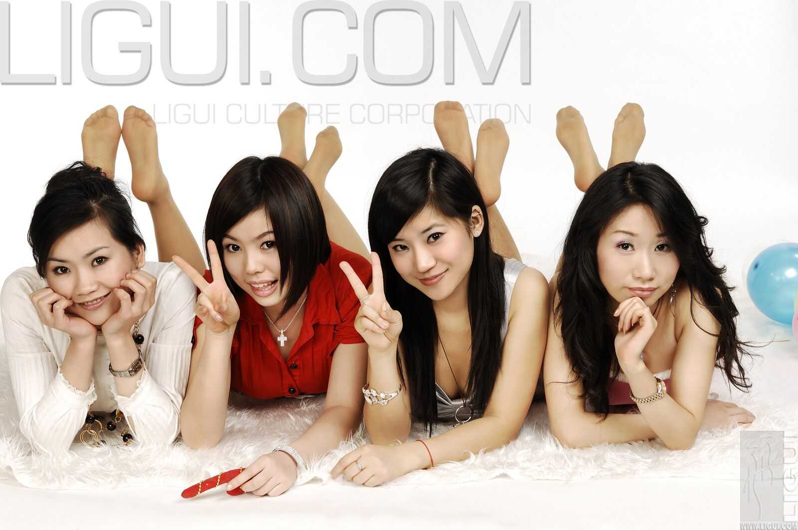 [丽柜LiGui] Model 卡鲁鲁＆慕子＆海伦＆由美《鼠年第5张