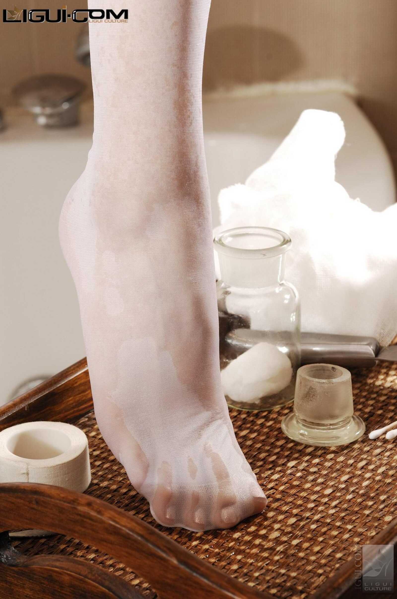 Model 程海伦《浴室的人鱼》 [丽柜LiGui] 丝足写真第8张