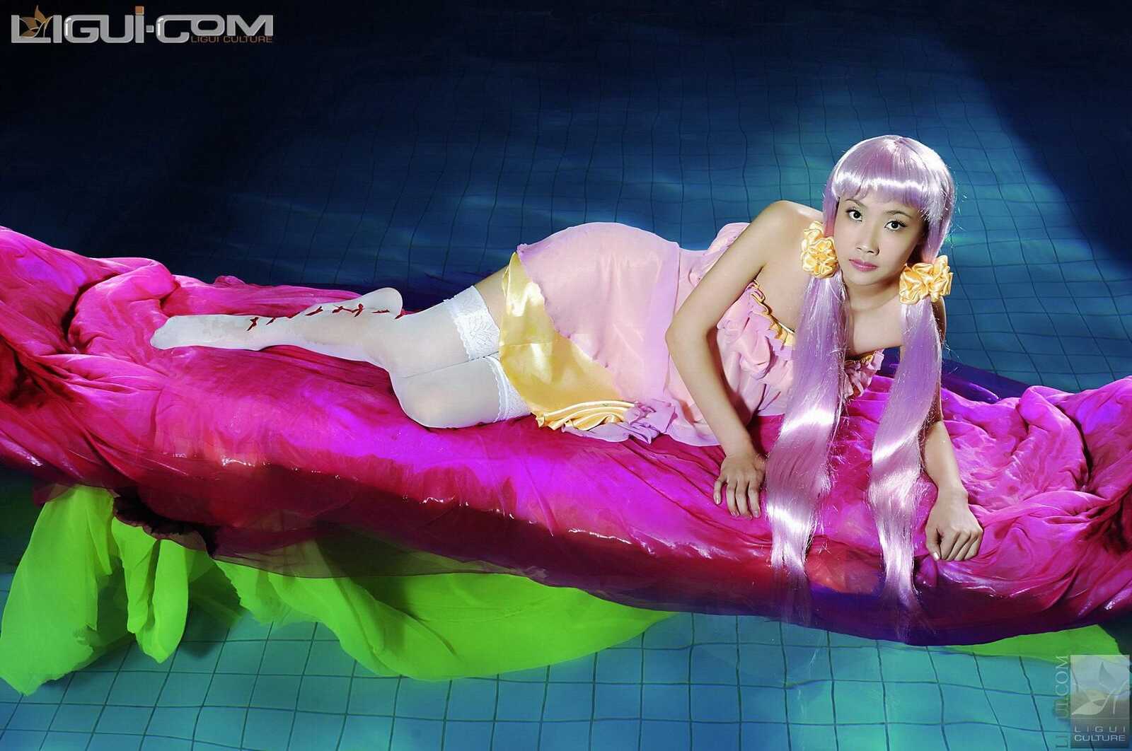 Model 马鑫茹《人鱼的梦想》 [丽柜LiGui] 丝足写真第5张