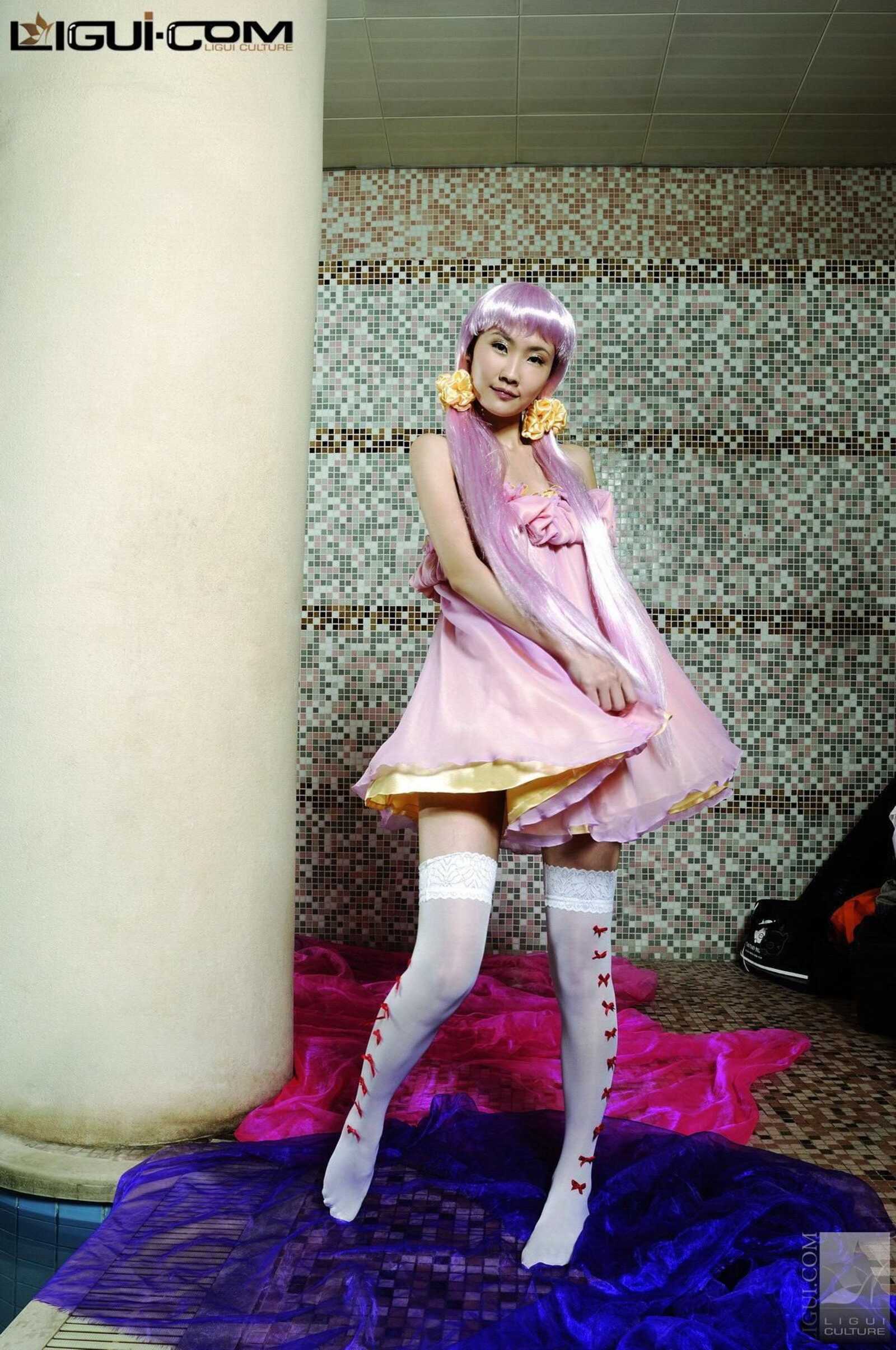 Model 马鑫茹《人鱼的梦想》 [丽柜LiGui] 丝足写真第3张