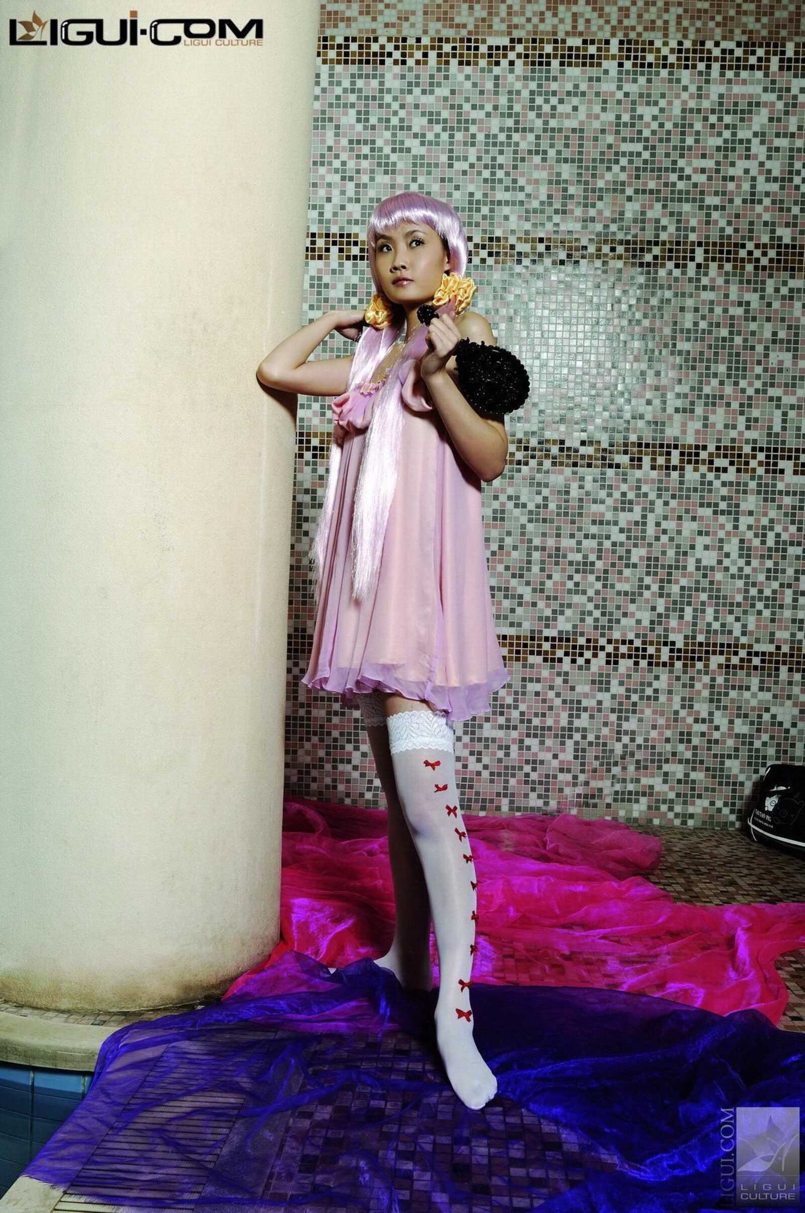 Model 马鑫茹《人鱼的梦想》 [丽柜LiGui] 丝足写真第1张