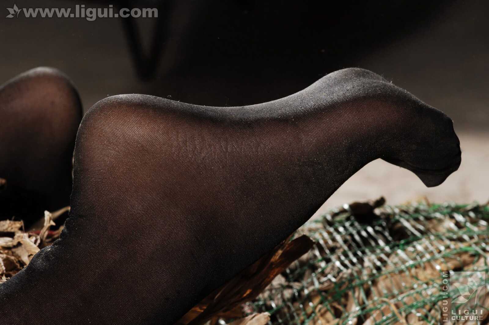 Model 伊园《黑丝诱惑捆绑主题》 [丽柜美束LiGui第6张