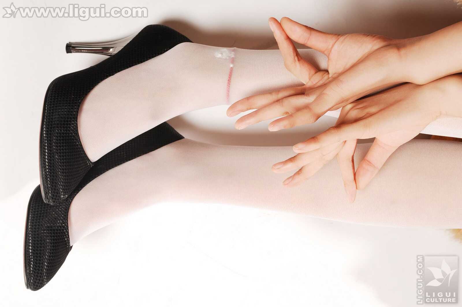 Model 梦娜《性感学生诱惑白丝》 [丽柜LiGui] 丝袜第7张