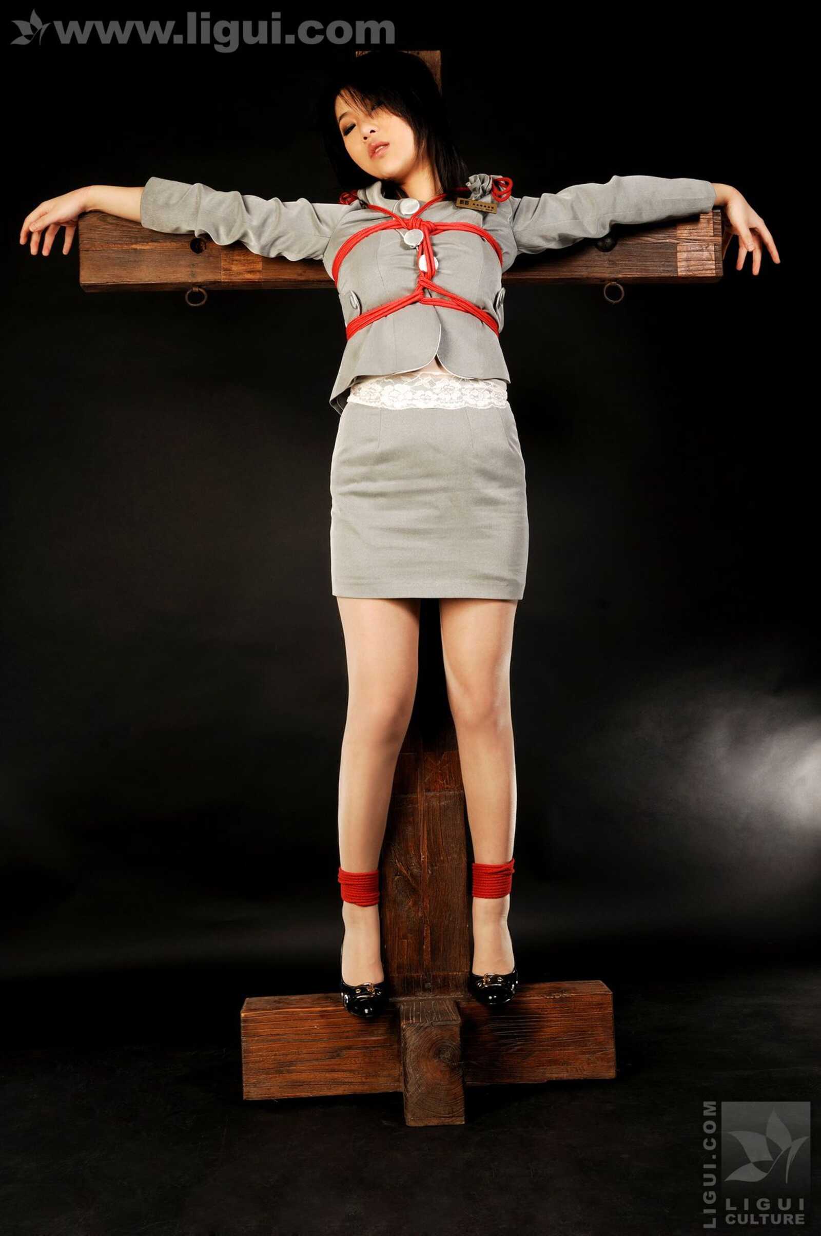 Model 文静《被束缚的女秘书》 [丽柜美束LiGui] 美第7张