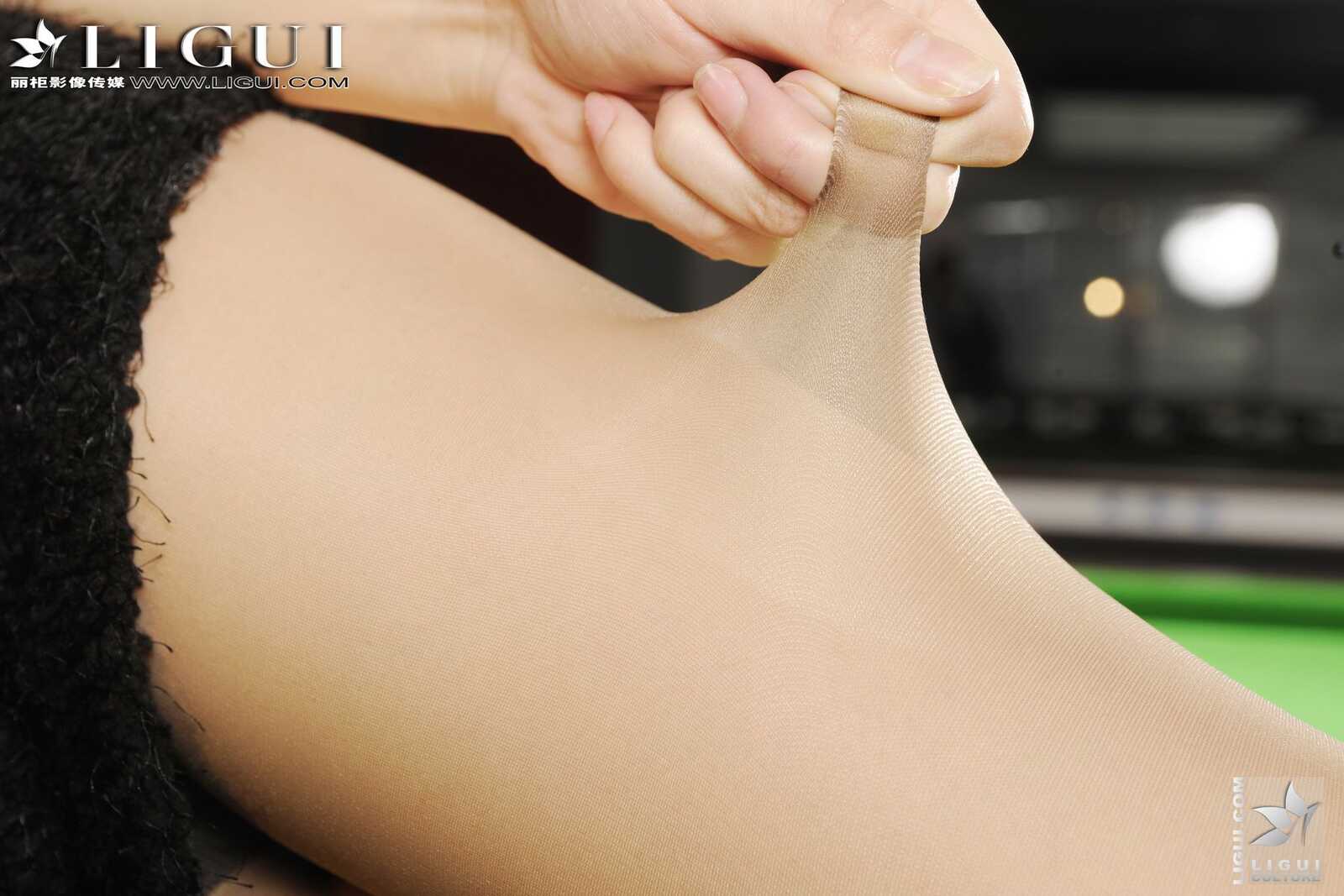 Model Cherry《台球女郎》 [丽柜LiGui] 美腿玉足写真第1张