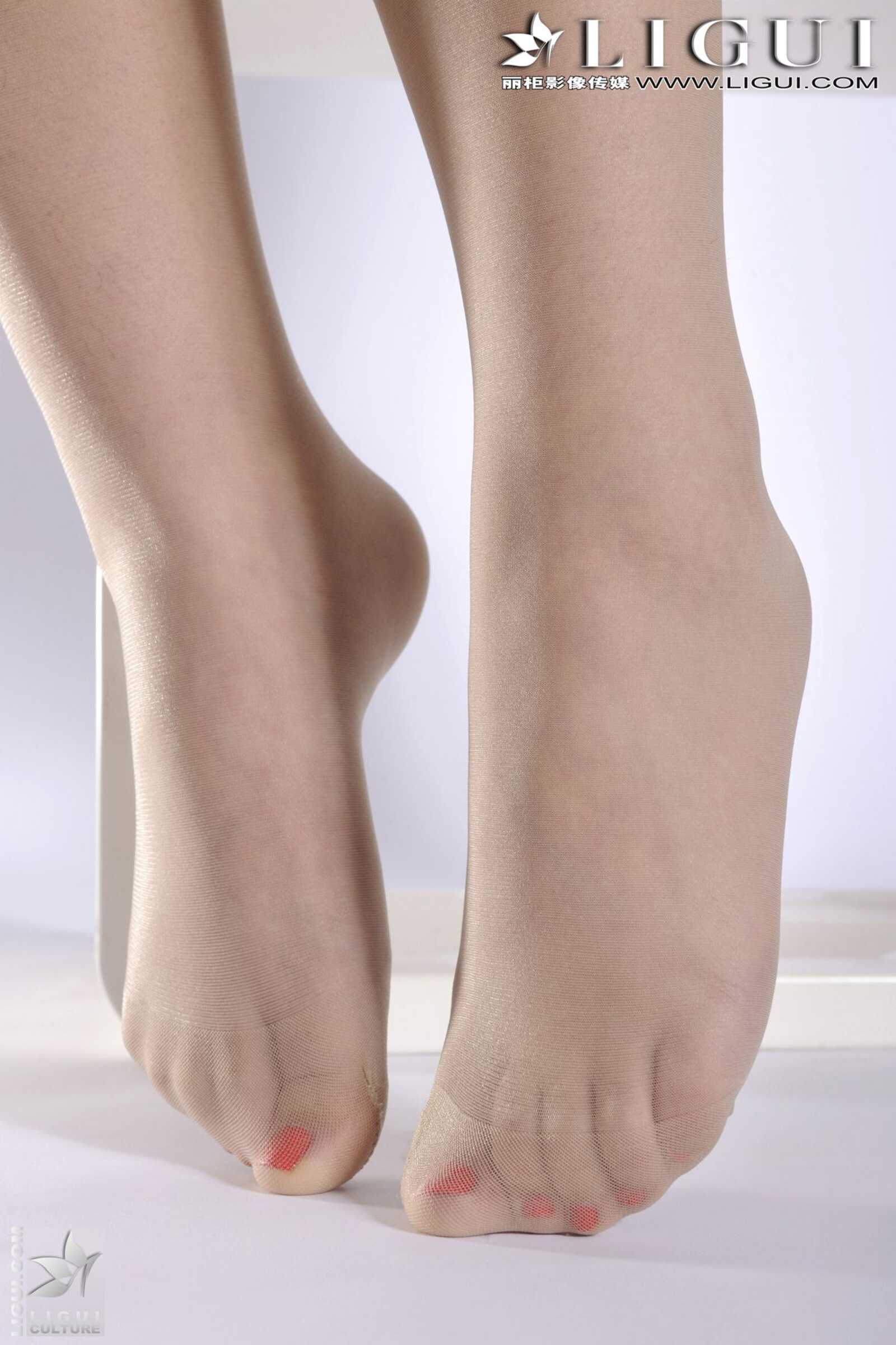 Model 小可《肉丝袜美足》 [丽柜LiGui] 美腿玉足写第1张