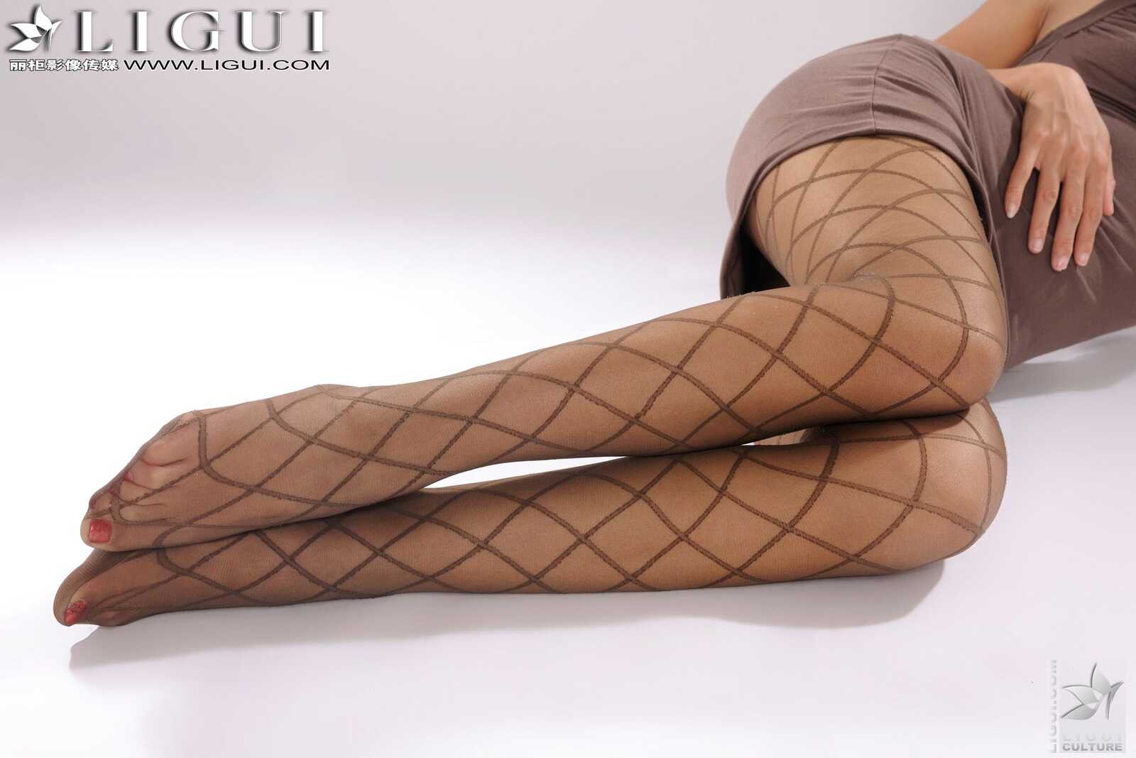 Model 田甜《网丝的诱惑》 [丽柜LiGui] 美腿玉足写第13张