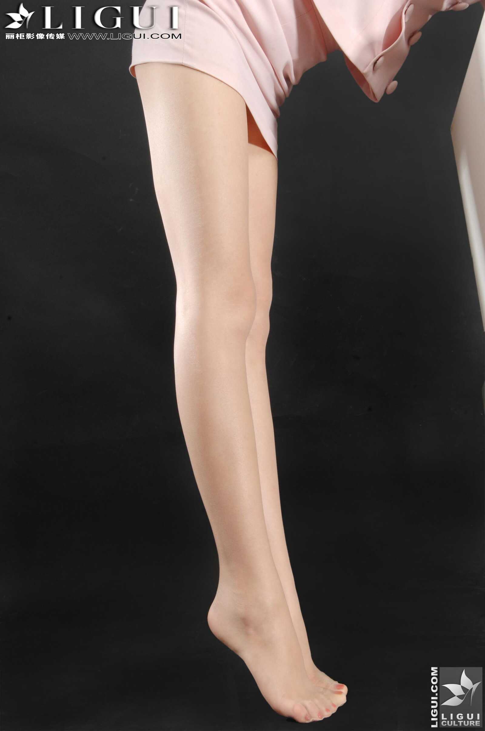 Model 可馨《粉色丽人丝足》上下合集 [丽柜LiGui第6张