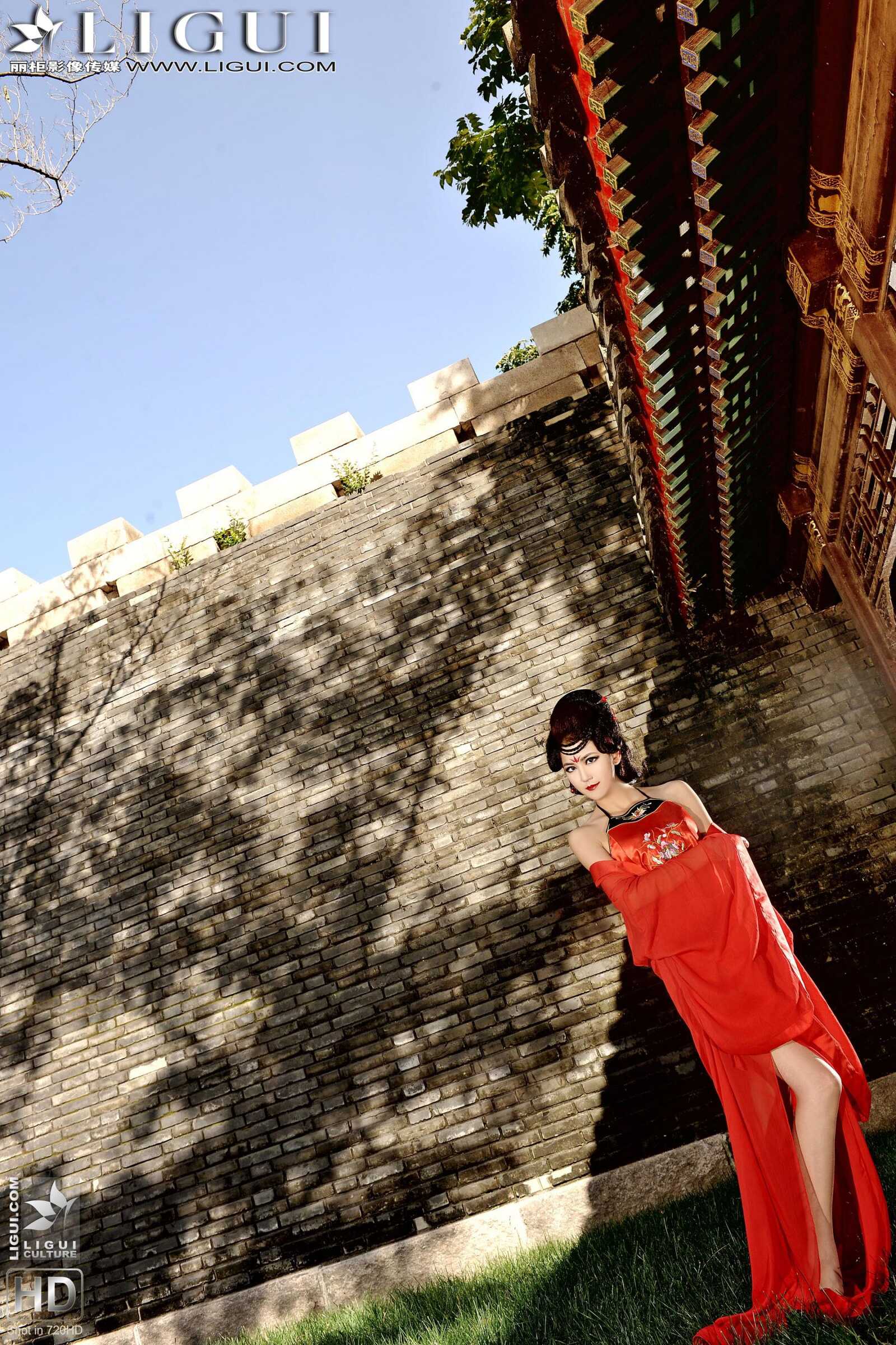 Model 可馨《绝色古典美女》 [丽柜LiGui] 美腿玉足第17张