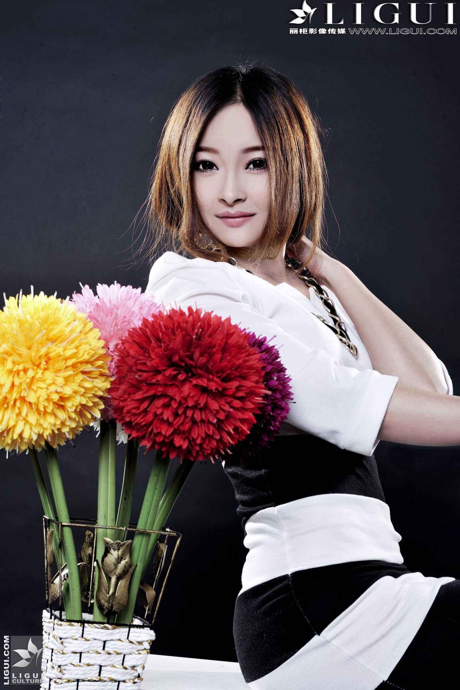 Model 小杨幂《极品时尚职业装女郎》 [丽柜LiGui第16张