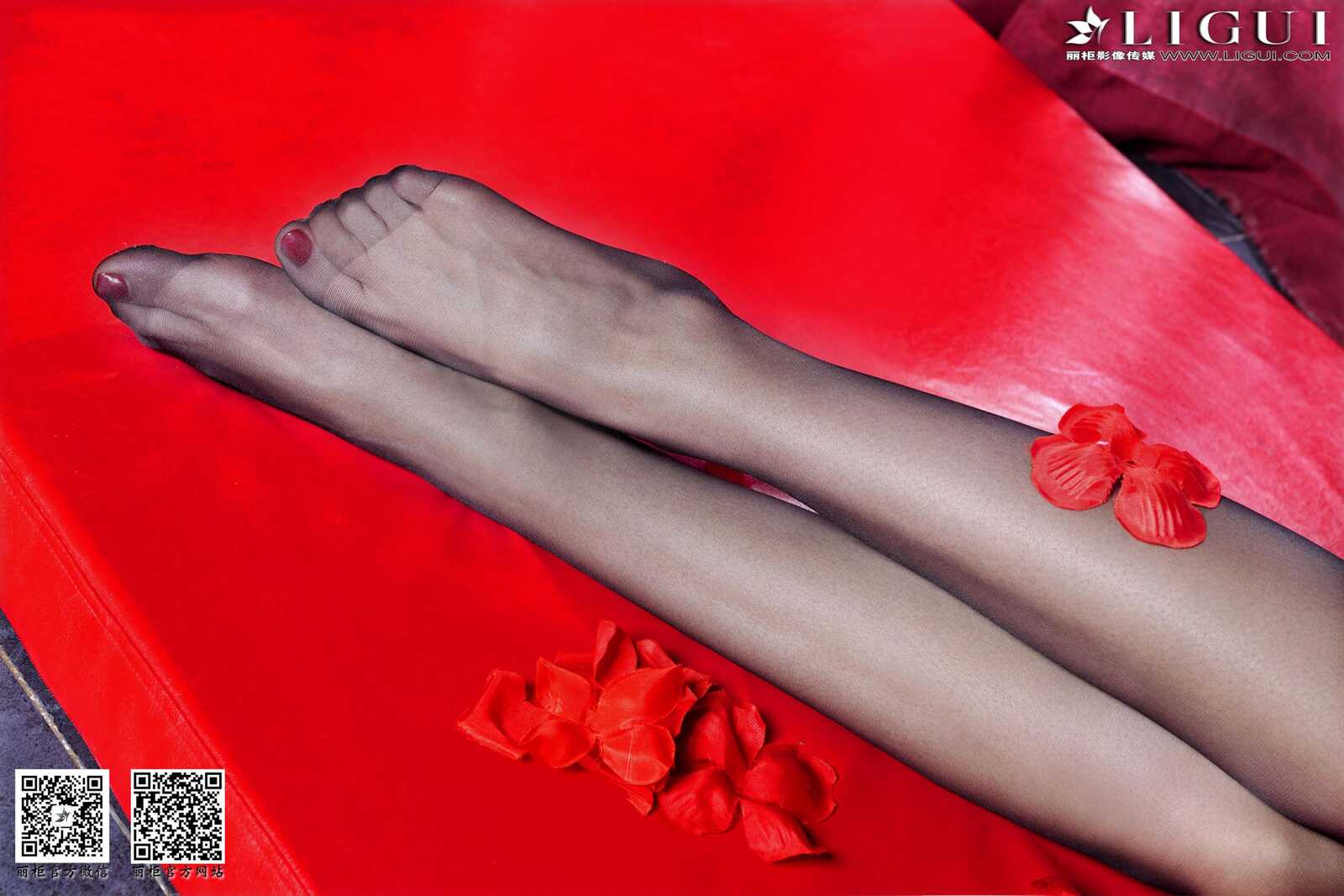 Model 安娜《黑丝高跟美足》上下全集 [丽柜LiGui第10张