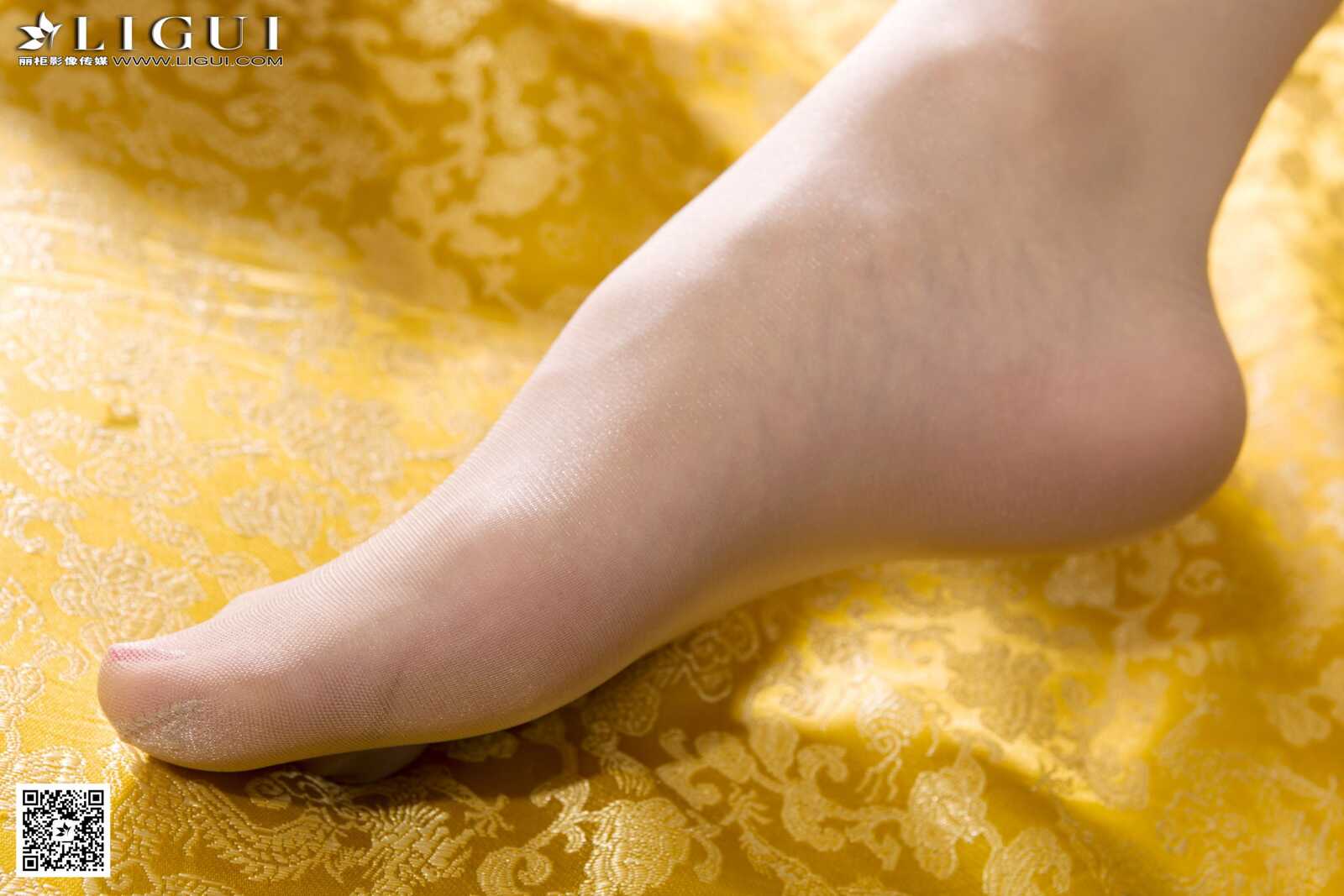 Model 乐乐《古典旗袍茶艺丝足》上下全集 [丽柜第13张