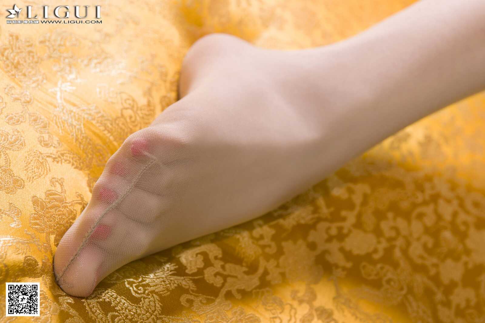 Model 乐乐《古典旗袍茶艺丝足》上下全集 [丽柜第4张