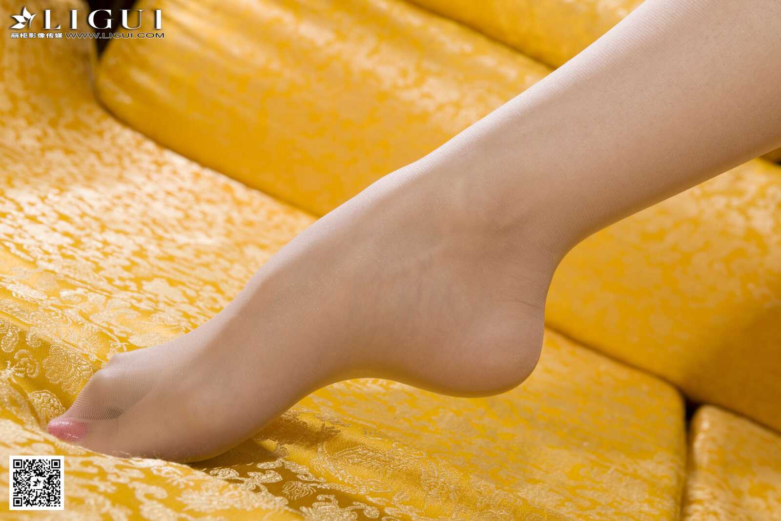 Model 乐乐《古典旗袍茶艺丝足》上下全集 [丽柜第1张