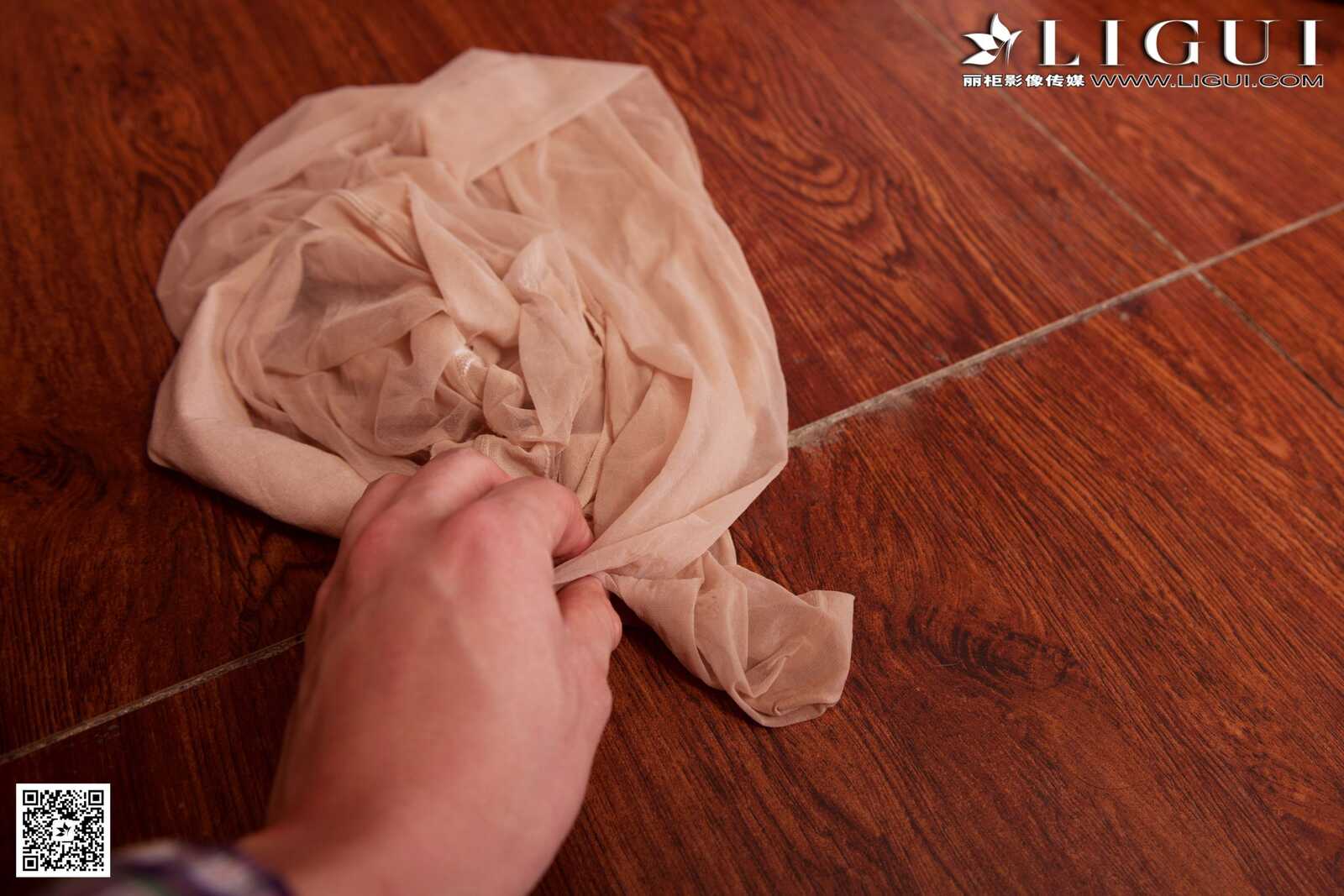 Model ALAN《丝袜换装诱惑》 [丽柜LiGui] 美腿玉足写第1张