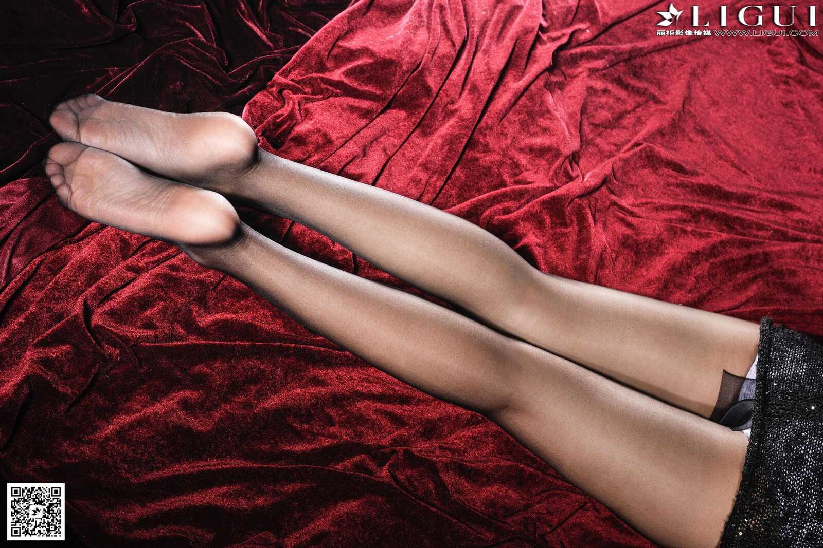 [丽柜LiGui] Model 司琪《贵美人黑丝美足》美腿玉足第6张