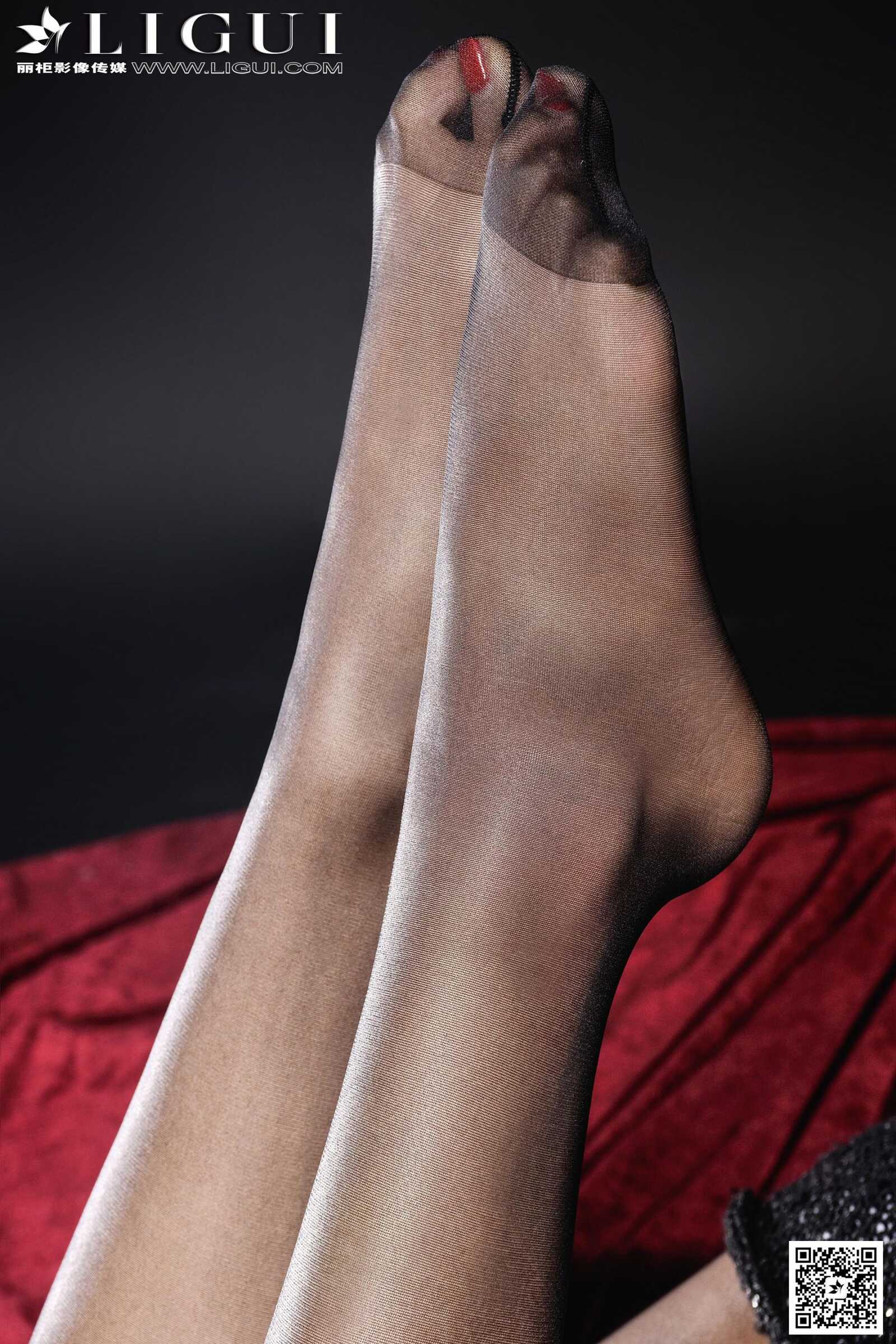 [丽柜LiGui] Model 司琪《贵美人黑丝美足》美腿玉足第5张