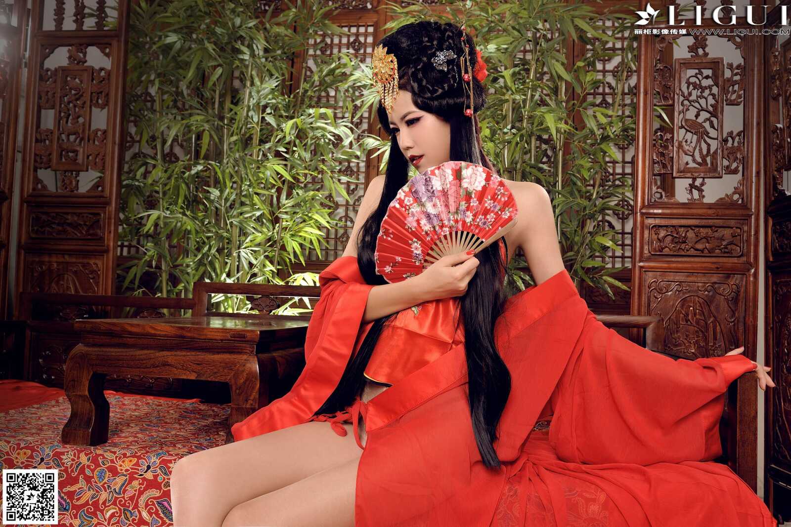 Model 可馨《极品古装美女丝足》上下全集 [丽柜第17张