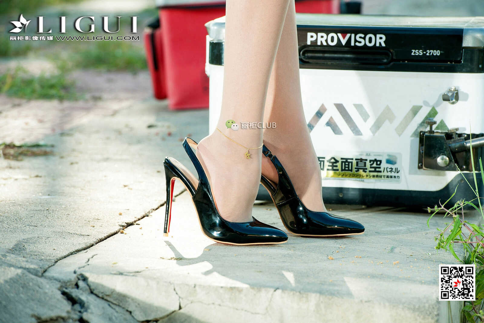 Model 温蒂《牛仔热裤+街拍美腿》 [丽柜Ligui] 写真第8张