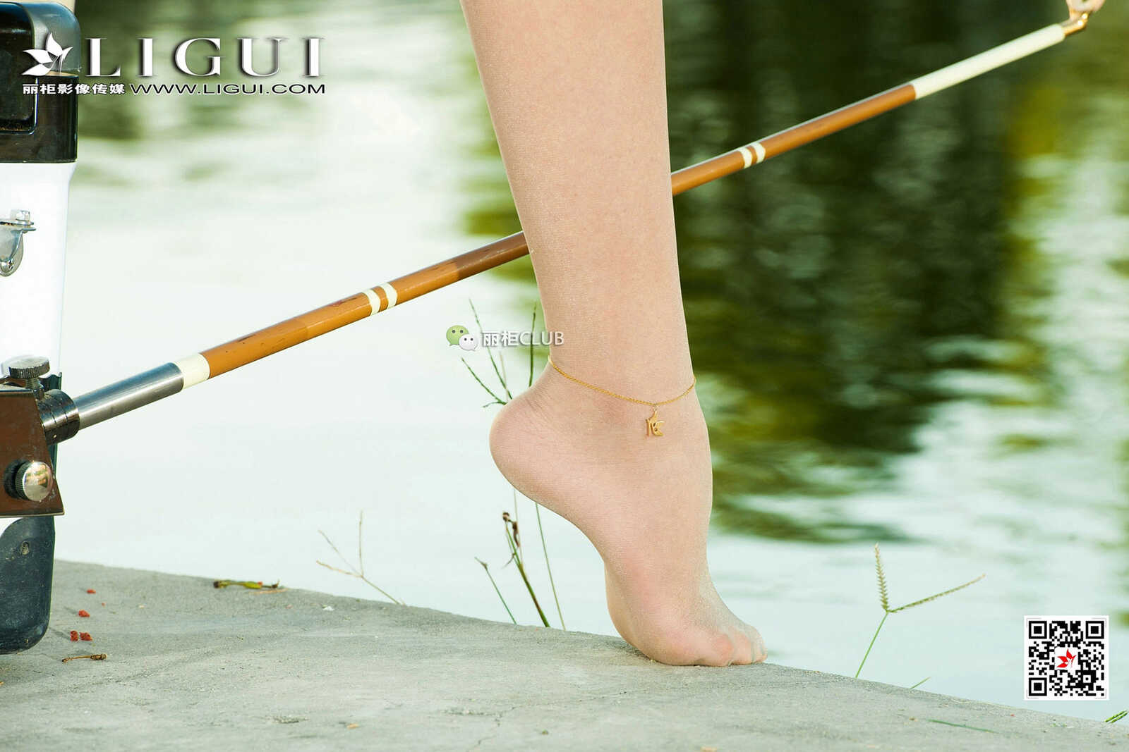 Model 温蒂《牛仔热裤+街拍美腿》 [丽柜Ligui] 写真第6张