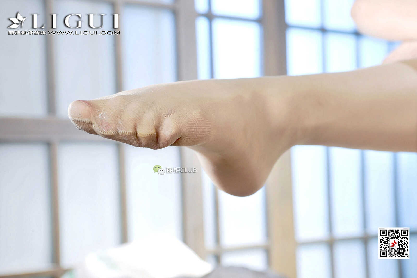 Model 雪儿《丝足装修工》 [丽柜Ligui] 写真集第13张