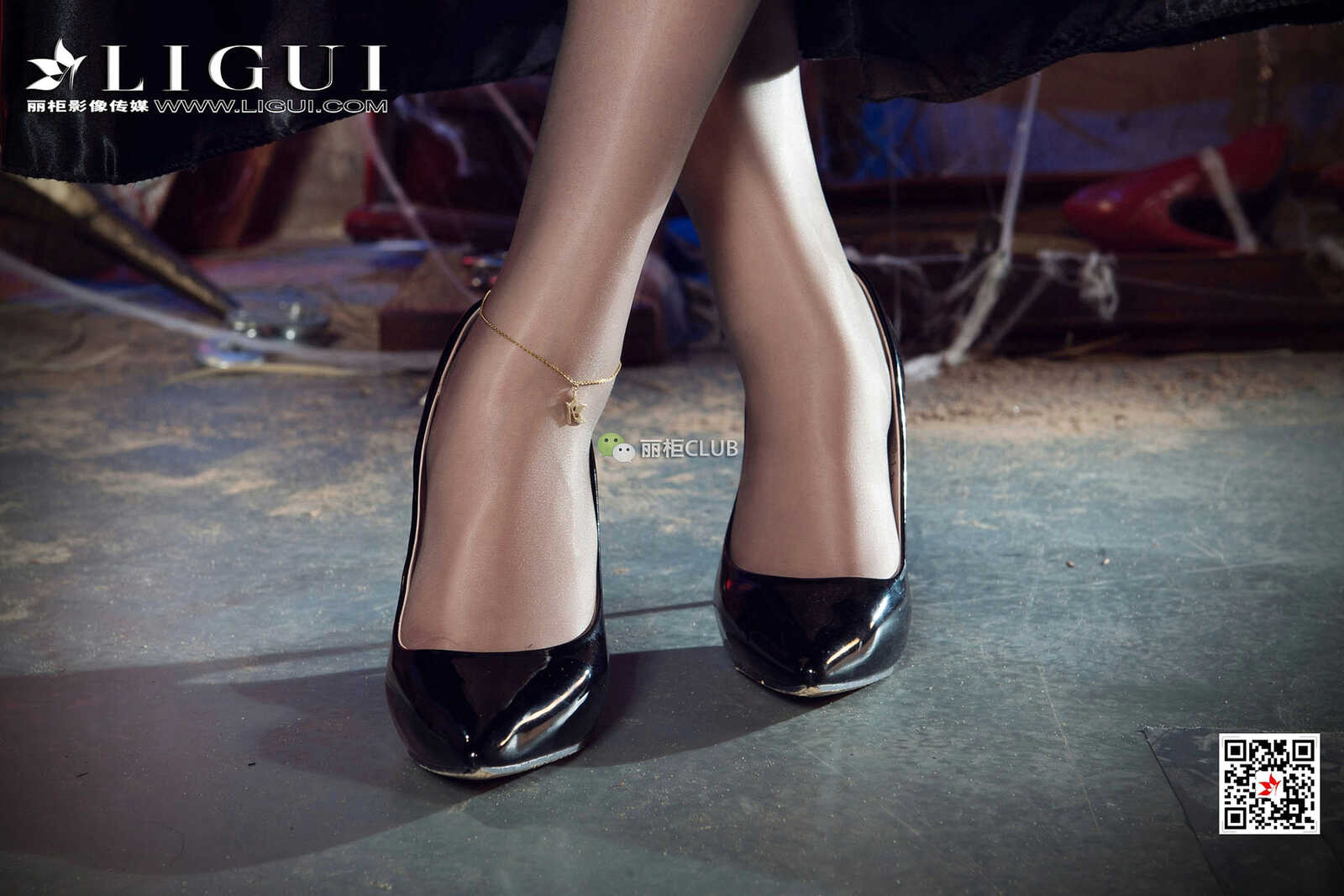 Model 雪糕《女王灰丝》 [丽柜Ligui] 写真集第4张