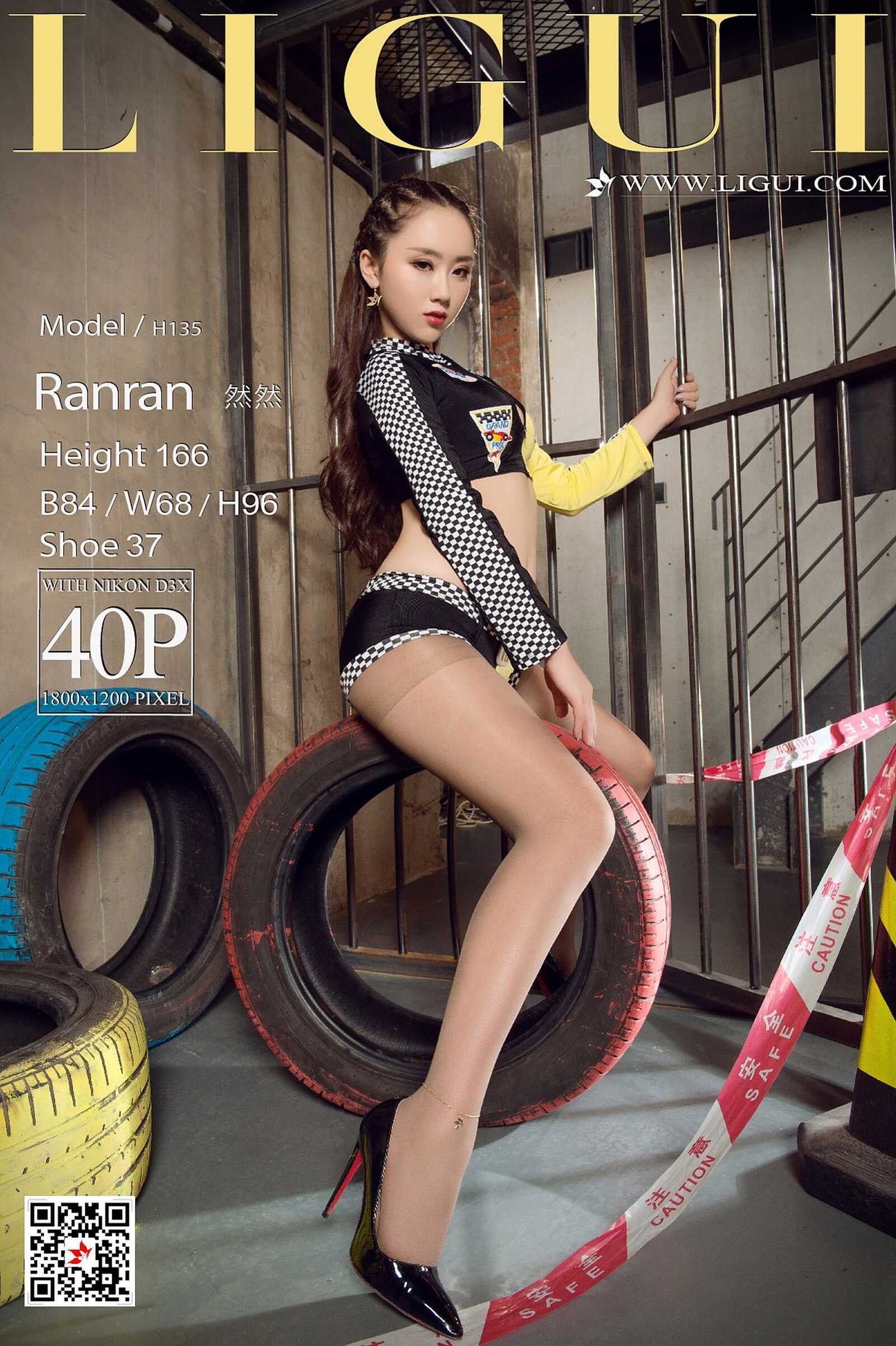 Model 然然《监狱运动女郎》 [丽柜Ligui] 写真集第14张