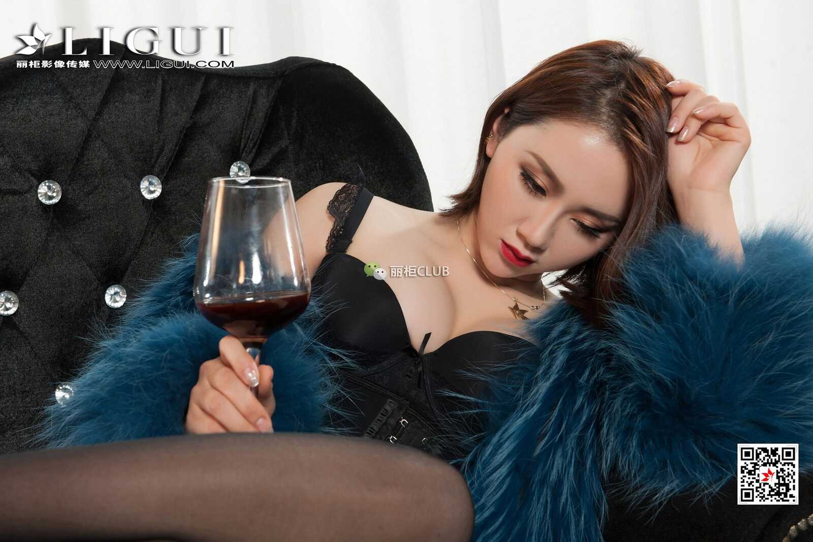 Mode 腿模然然《魅惑黑丝》 [丽柜Ligui] 写真集第5张