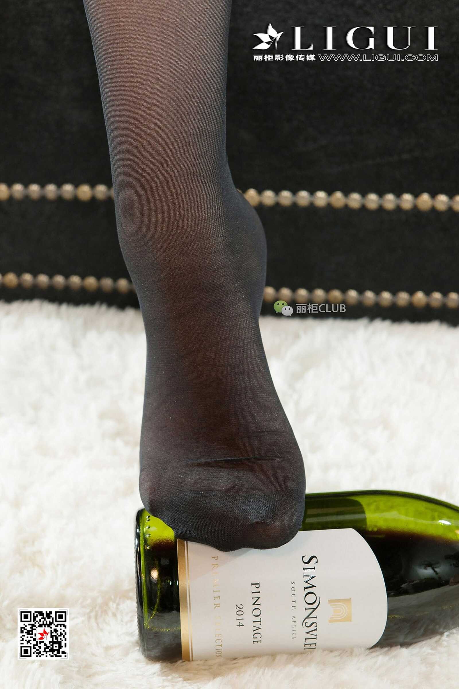 Mode 腿模然然《魅惑黑丝》 [丽柜Ligui] 写真集第5张