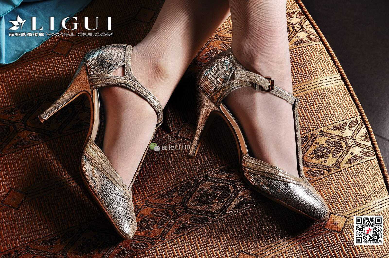 腿模刘钥《古典美丝》 [丽柜LIGUI] 丝袜美腿 写真第6张