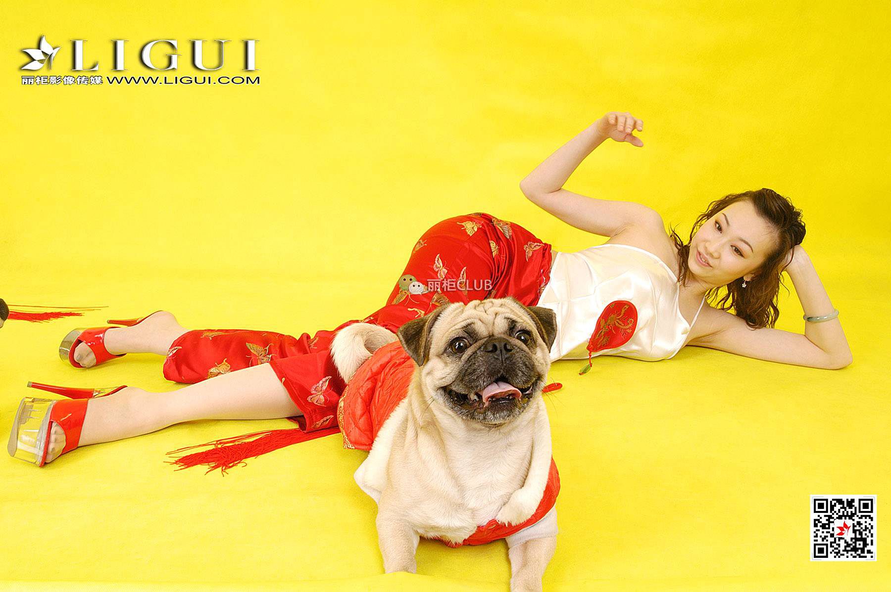 璐璐《新春丝足》 [丽柜LIGUI] 网络丽人 写真集第14张
