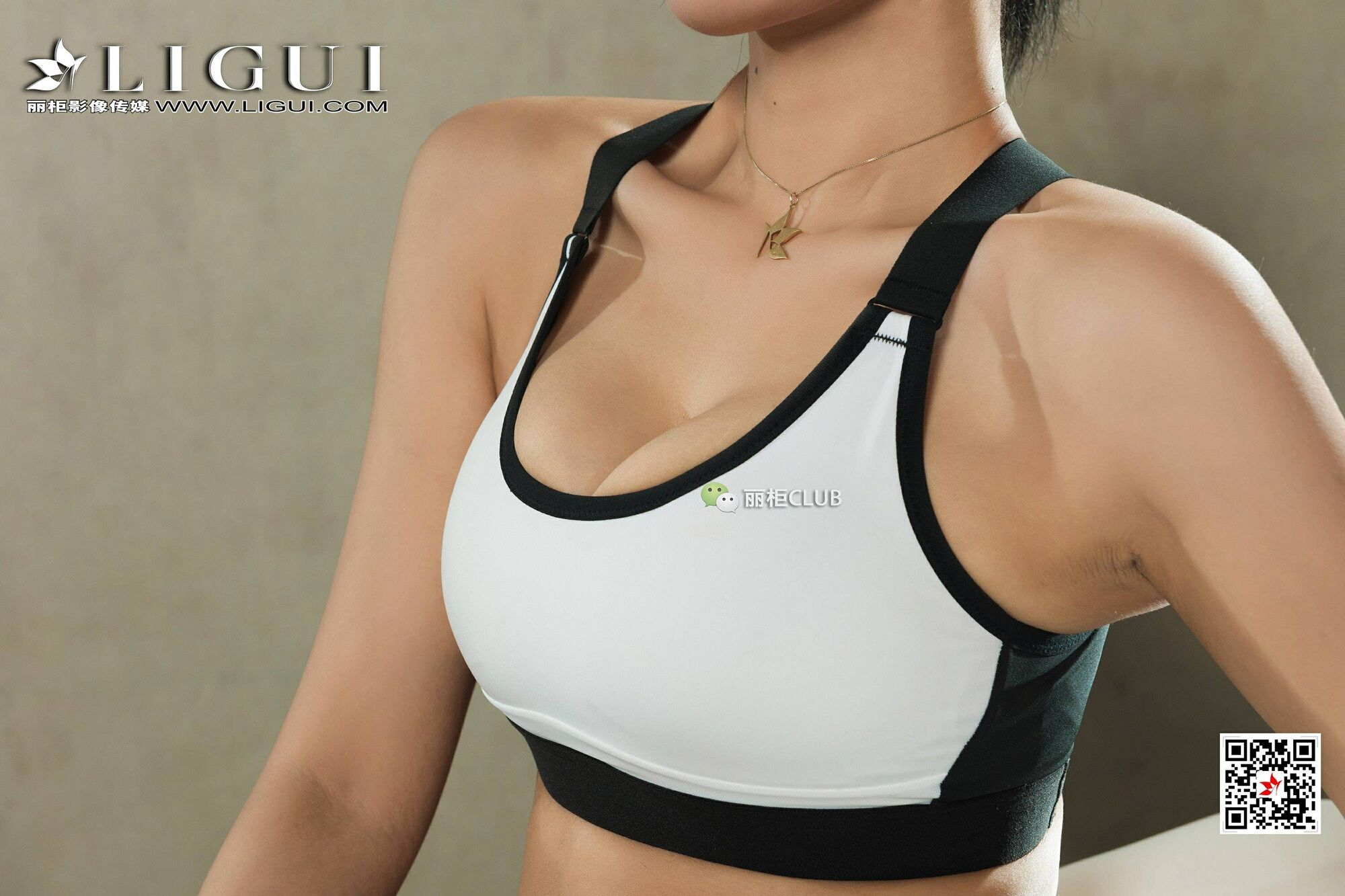 足模晨晨《健身女郎》 [丽柜LIGUI] 网络丽人 写真第3张