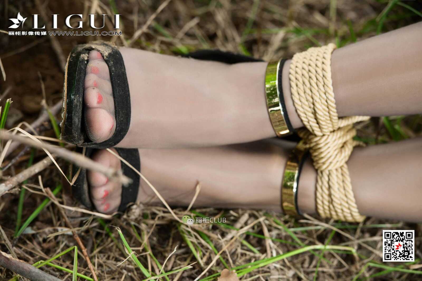 腿模思彤《外拍绳艺人体摄影》 [丽柜LIGUI] 网络第5张