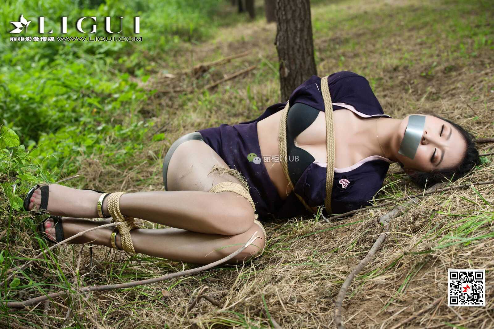 腿模思彤《外拍绳艺人体摄影》 [丽柜LIGUI] 网络第4张