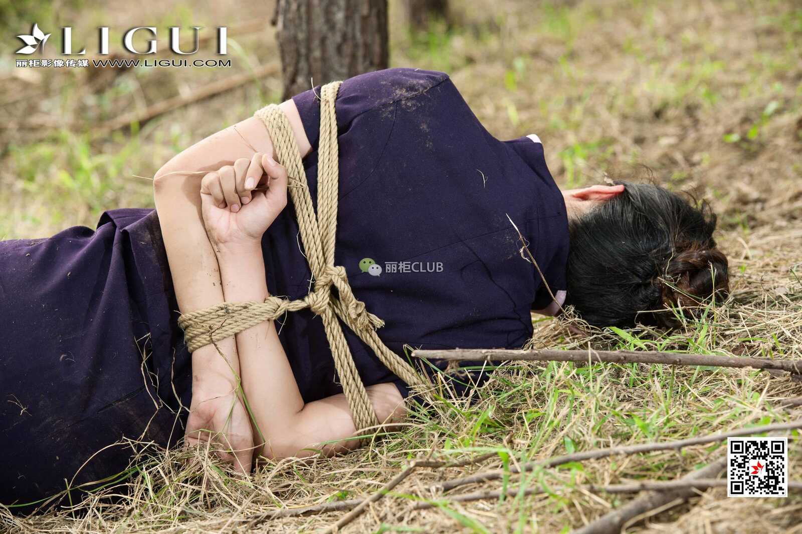 腿模思彤《外拍绳艺人体摄影》 [丽柜LIGUI] 网络第15张