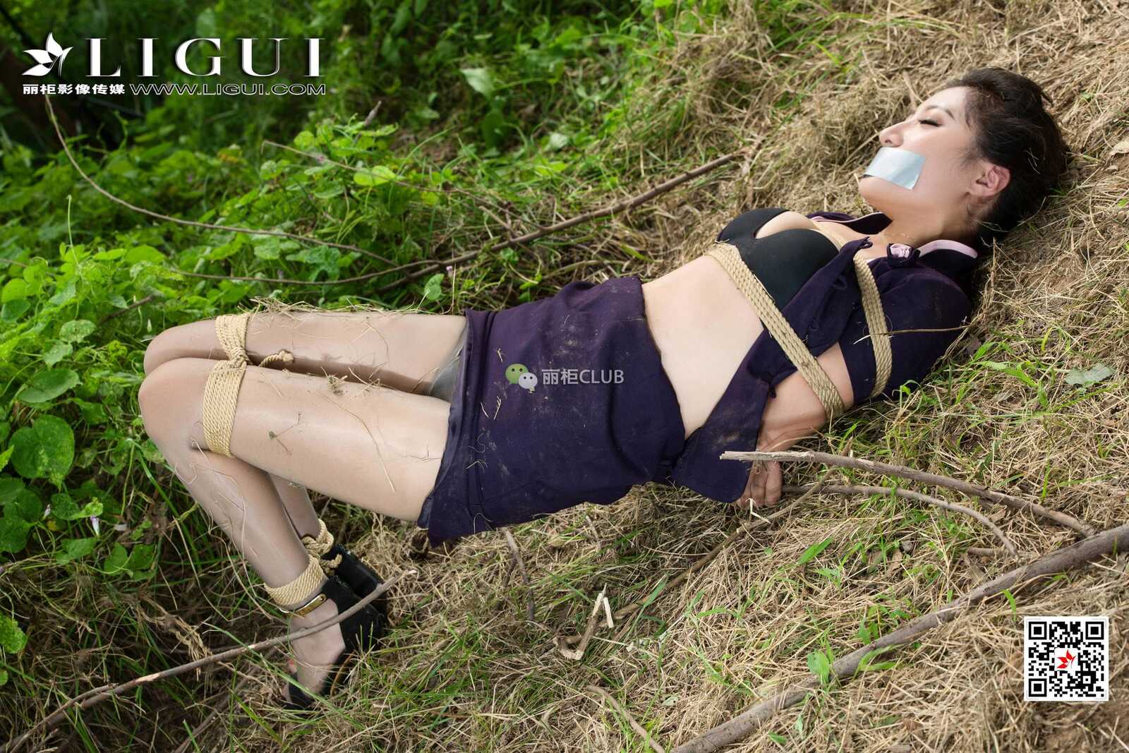 腿模思彤《外拍绳艺人体摄影》 [丽柜LIGUI] 网络第12张