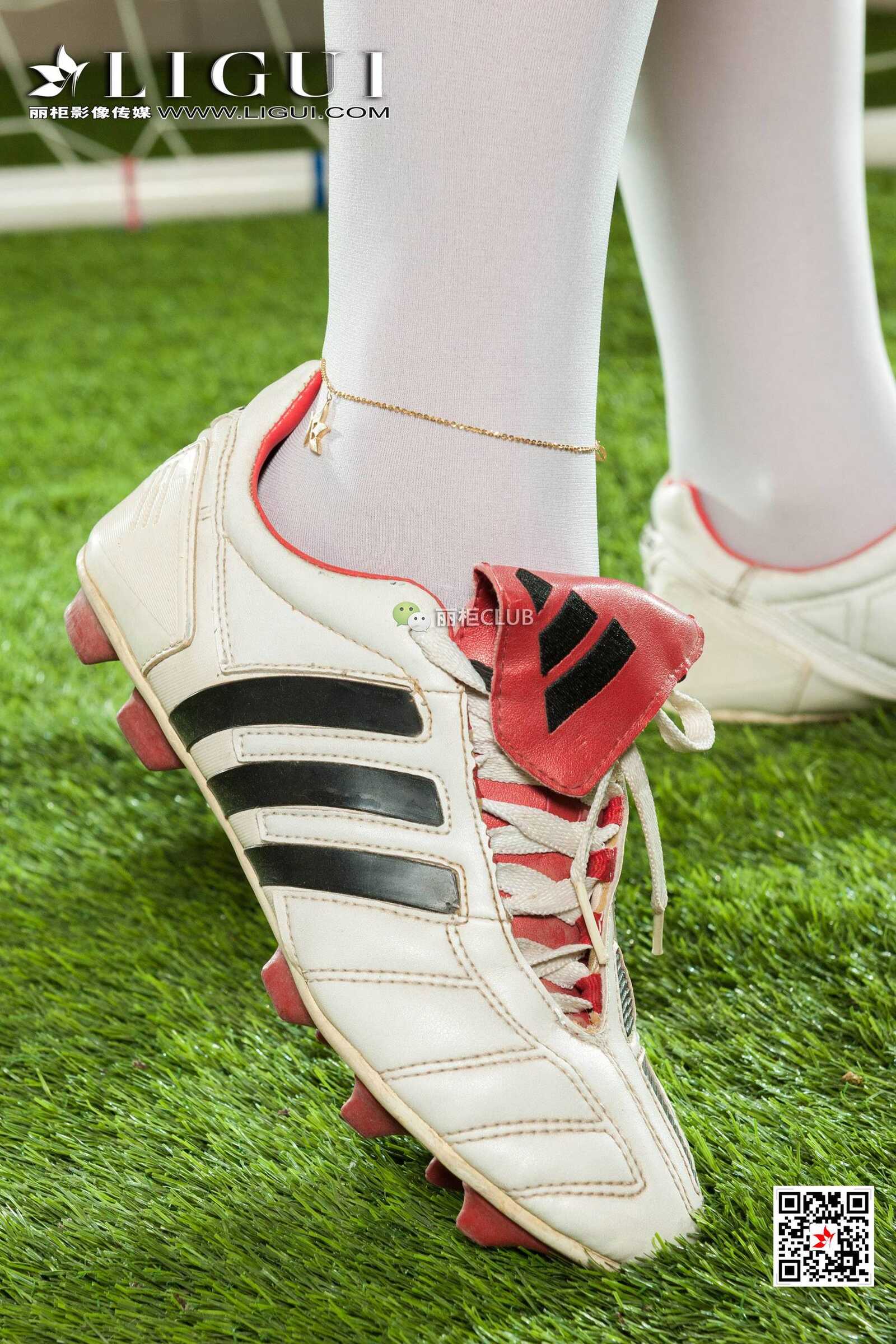腿模筱筱《足球宝贝丝足》 [丽柜LIGUI] 网络丽人第16张