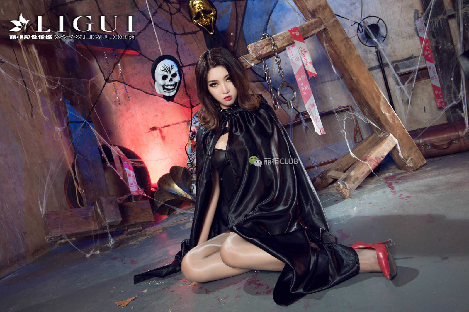 腿模筱筱《护士捆绑》 [丽柜Ligui]  美腿丝足写真第1张