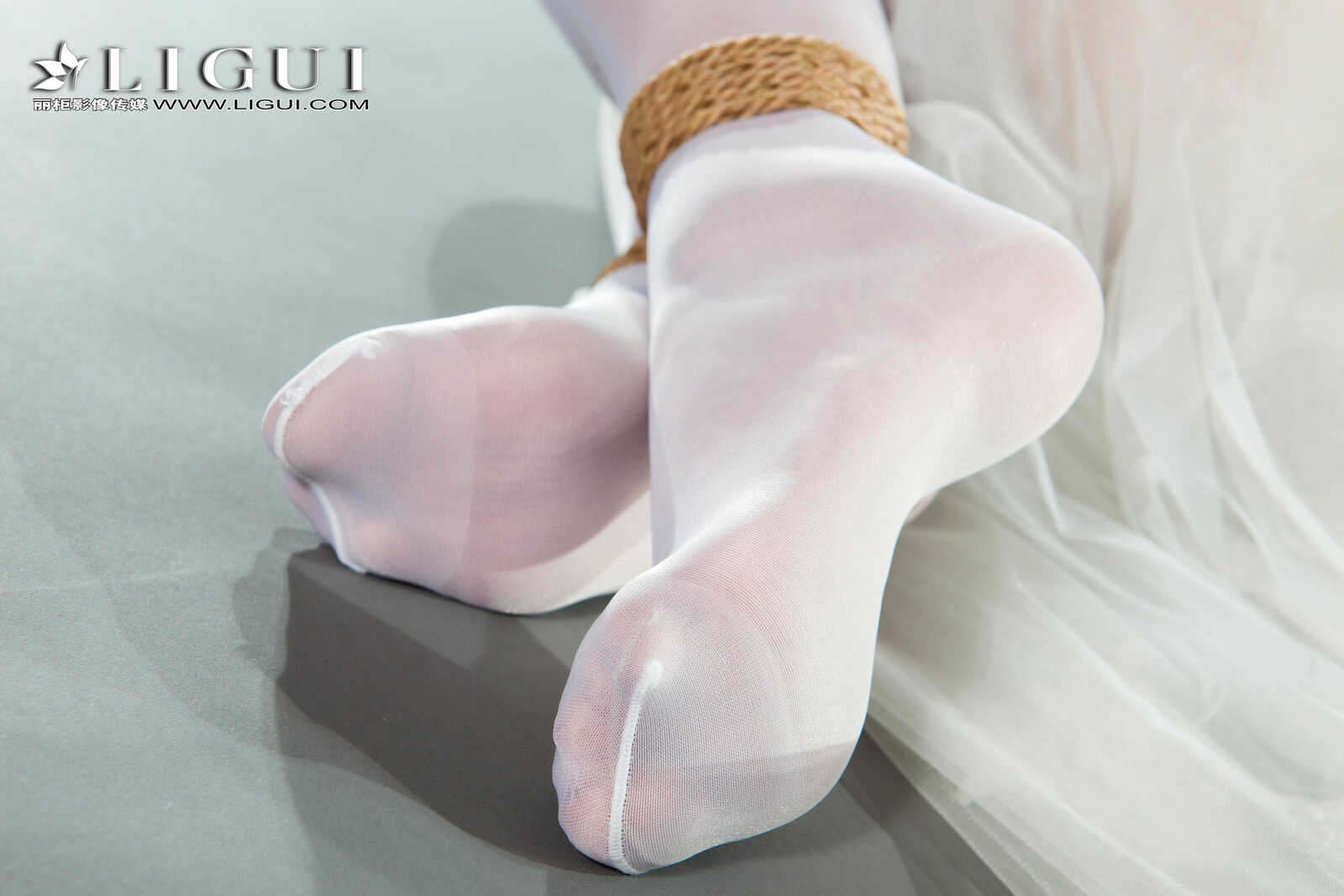 筱筱《蕾丝长裙美束》 [丽柜Ligui] 美腿丝足写真第5张