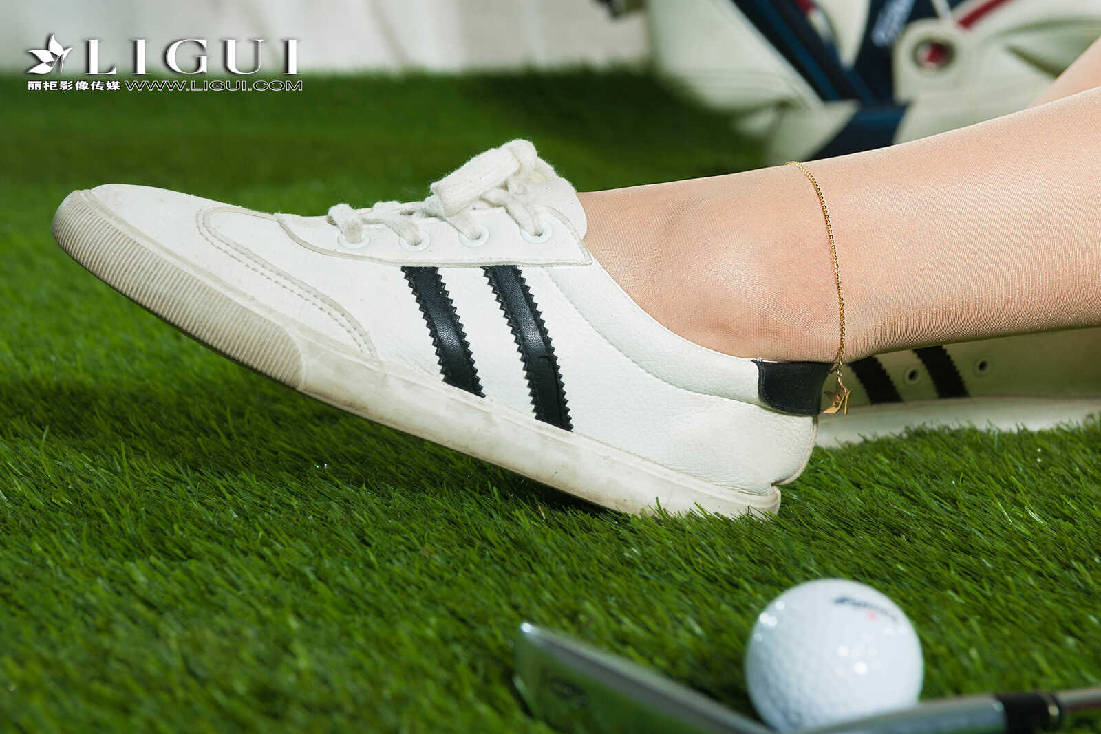 腿模敏儿《高尔夫少女》 [丽柜Ligui] 网络丽人 写第12张