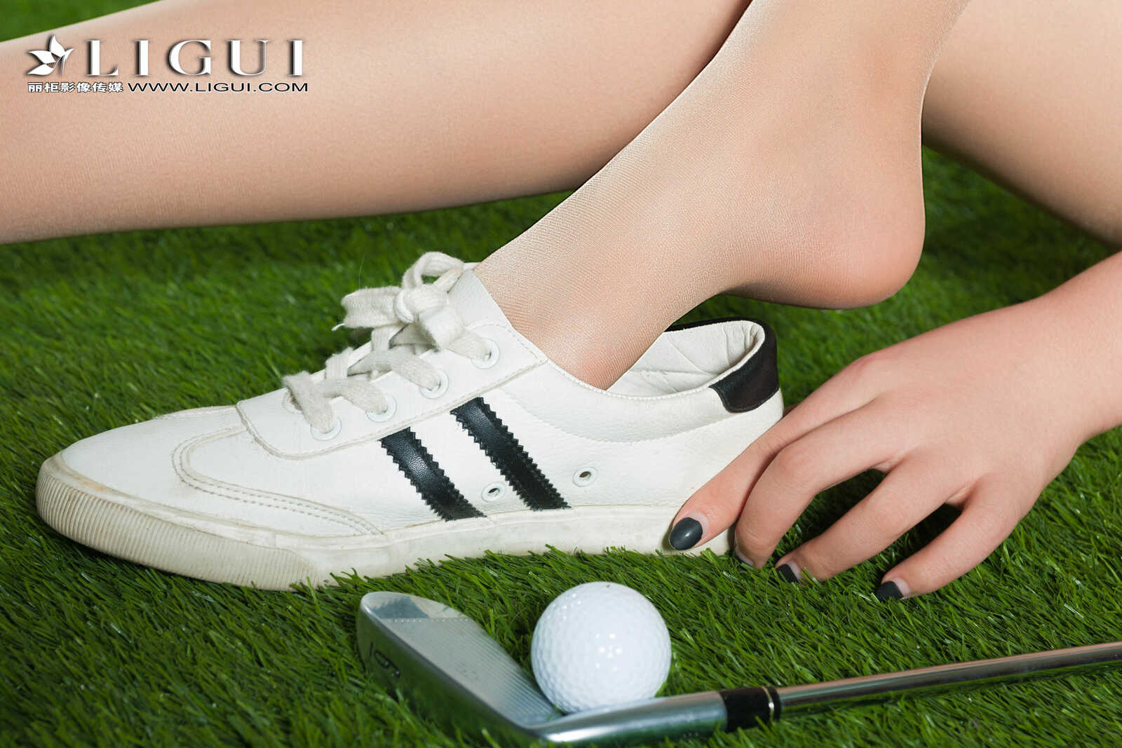 腿模敏儿《高尔夫少女》 [丽柜Ligui] 网络丽人 写第11张