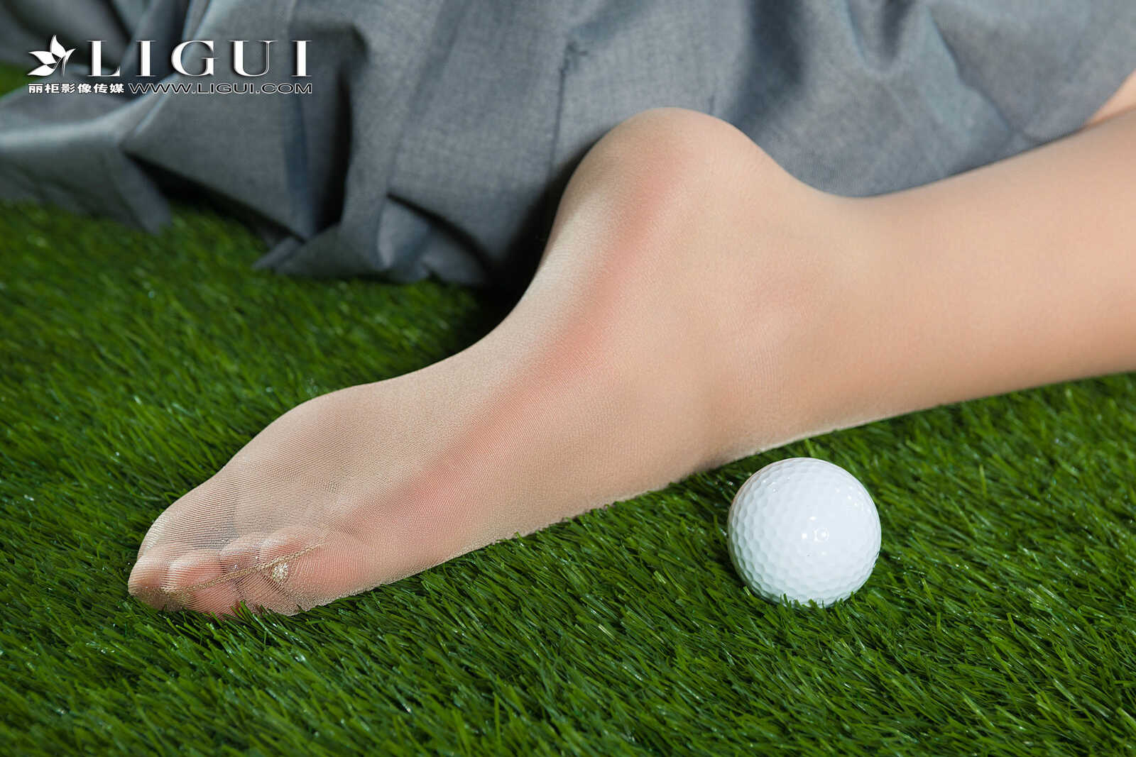 腿模敏儿《高尔夫少女》 [丽柜Ligui] 网络丽人 写第4张