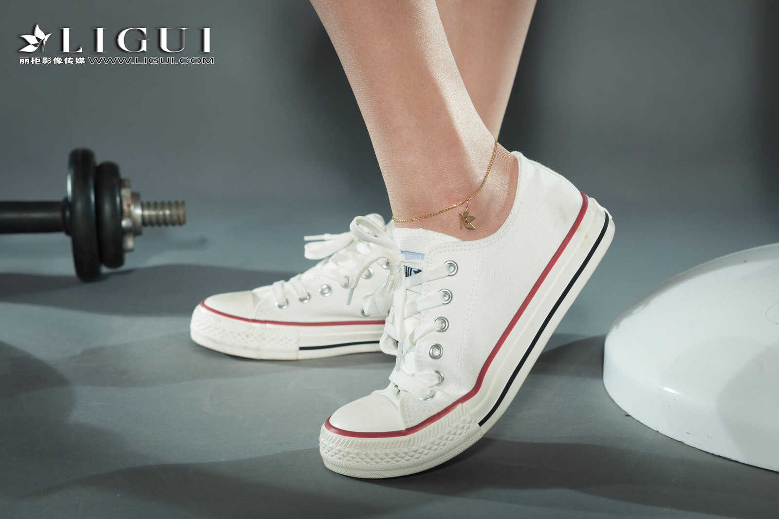 腿模王欣竹《健身丝足女郎》 [丽柜Liguil] 网络丽第16张