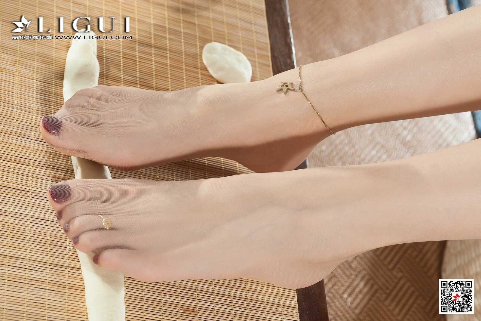 模特凉儿《肉丝厨娘》 [丽柜Ligui] 网络丽人 写真第12张