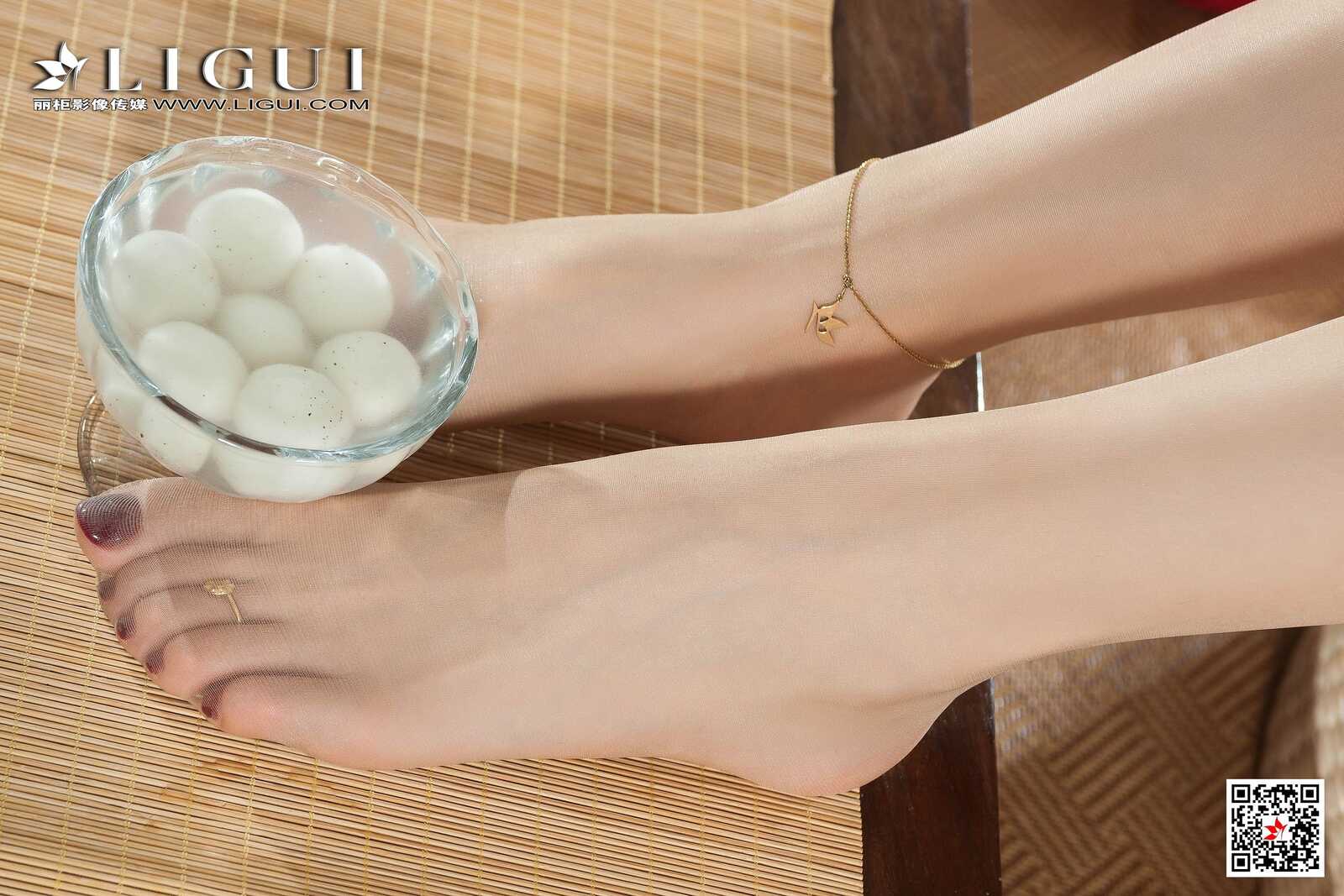 模特凉儿《肉丝厨娘》 [丽柜Ligui] 网络丽人 写真第3张