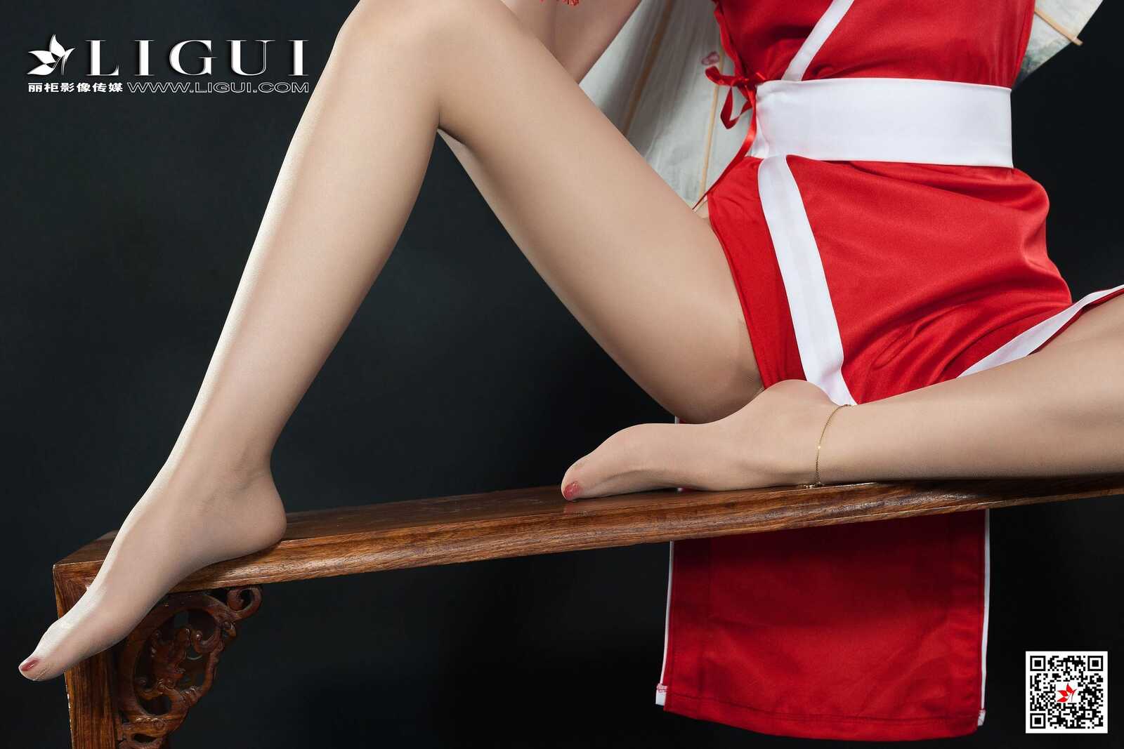 凉儿《不知火舞COS》 [丽柜Ligui] 写真集第6张