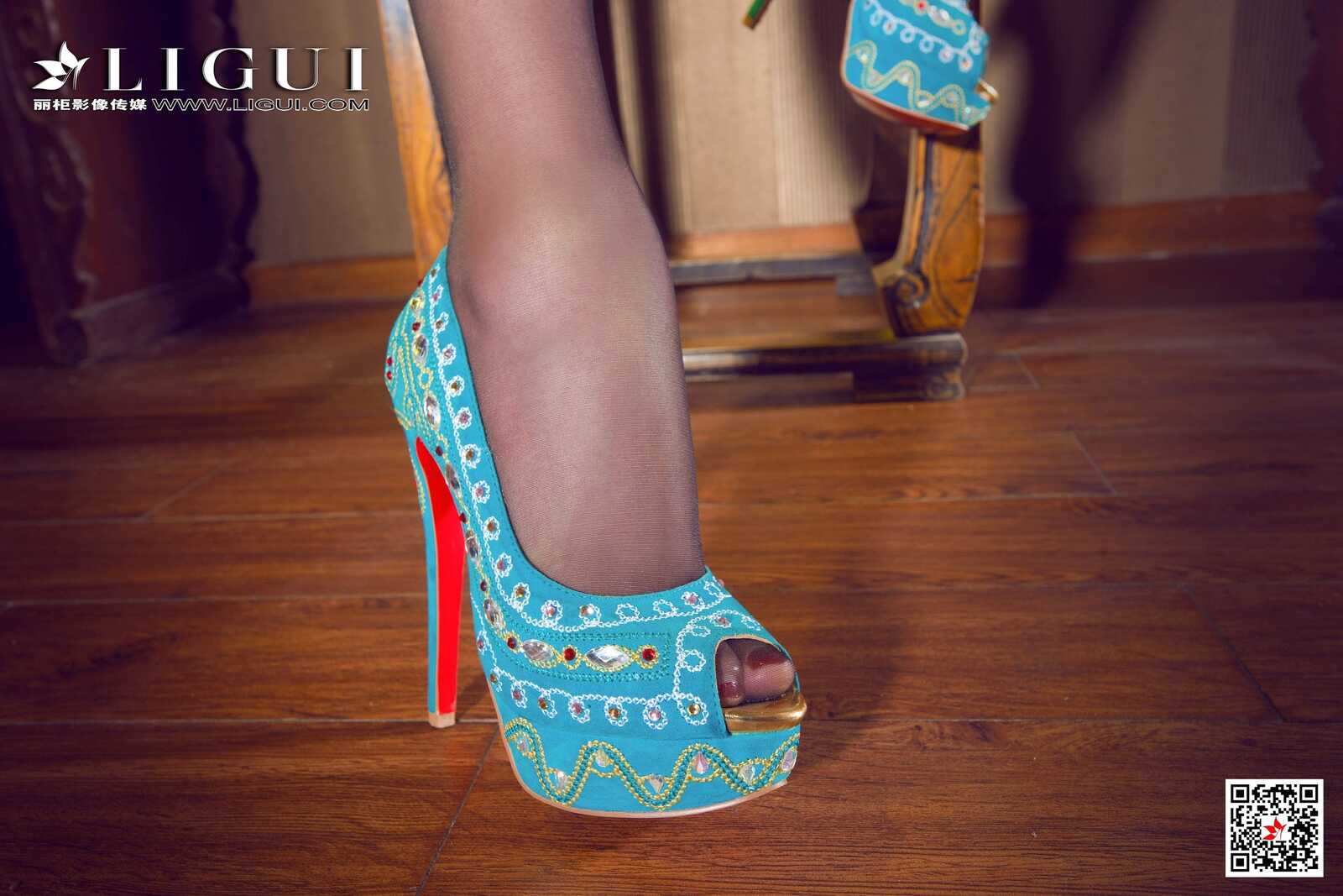 佳怡《蓝色妖姬》 [丽柜Ligui] 网络丽人 写真集第10张