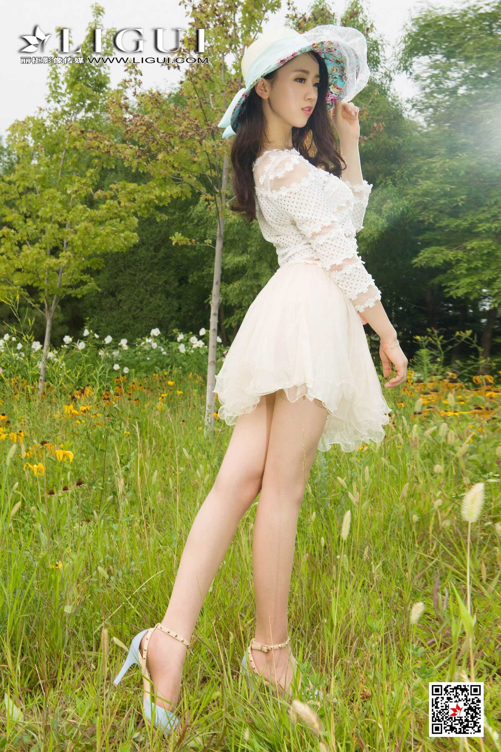 腿模然然《小清新姐姐》 [丽柜Ligui] 网络丽人 写第4张