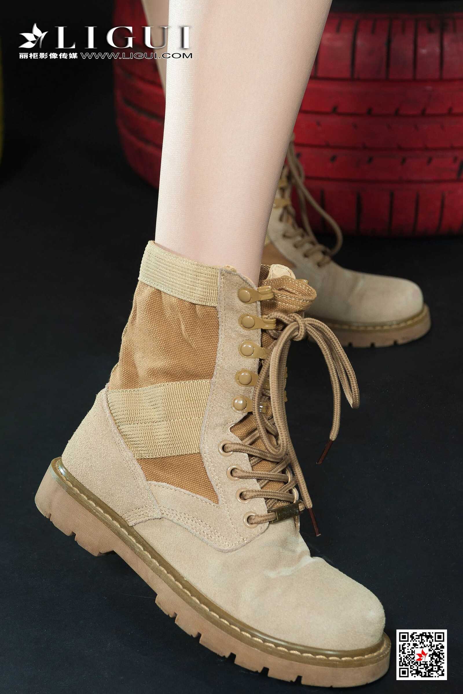 兔子《迷彩女兵COS》 [丽柜Ligui] 美腿丝足 写真集第15张