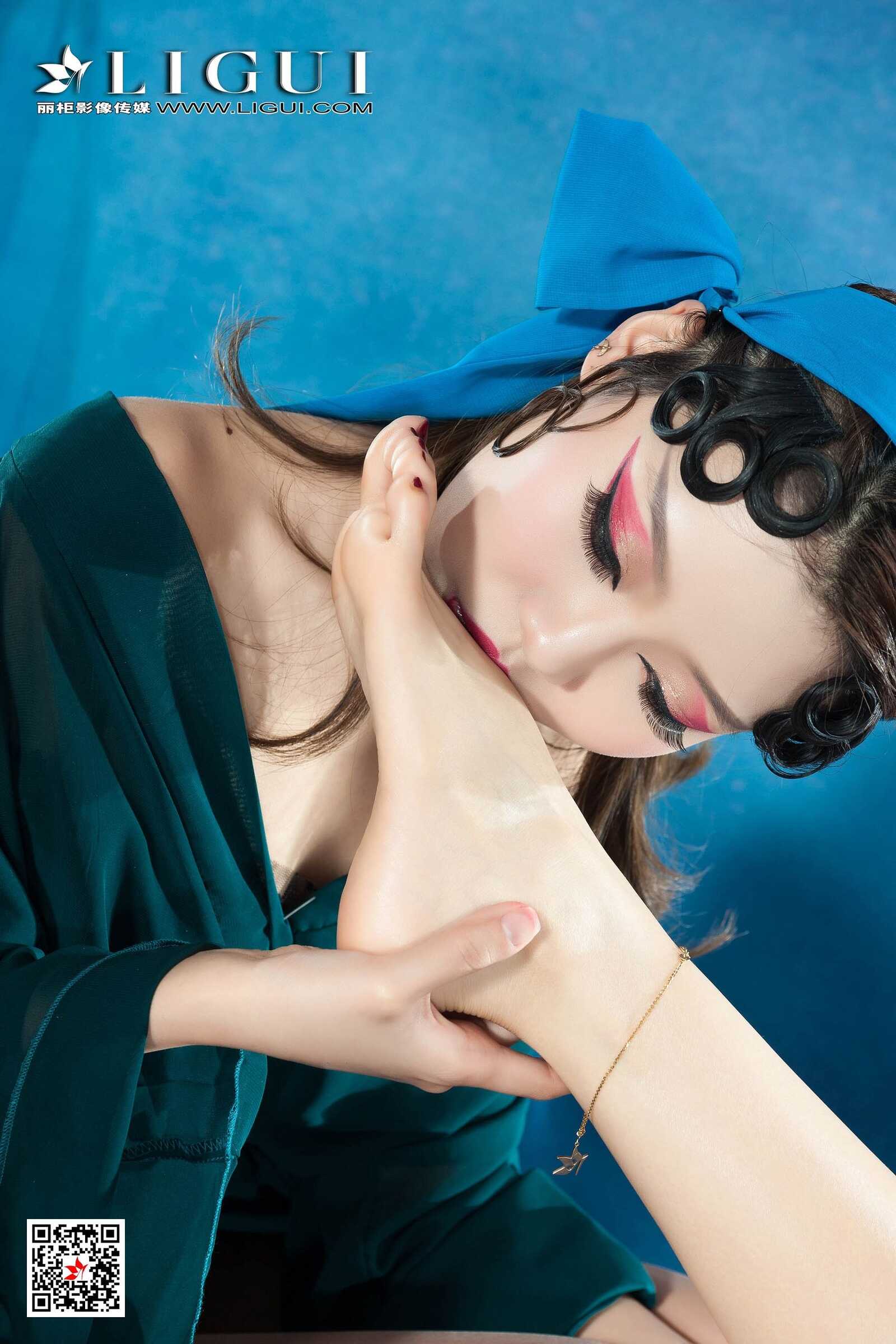 钟情&amp;amp;凉儿《双生戏曲美人》 [丽柜Ligui] 写真集第9张